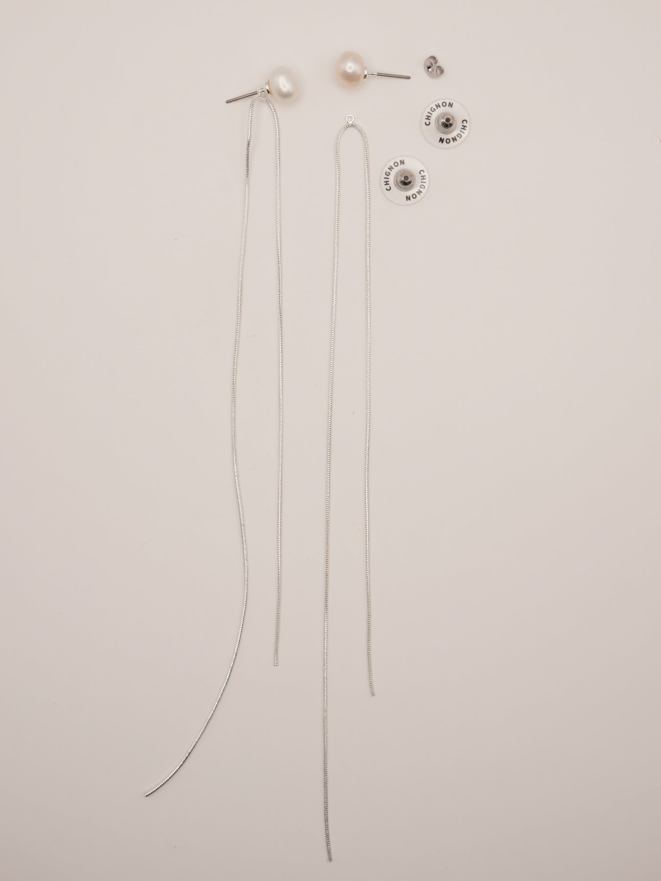 【予約販売】CHIGNON 淡水&チェーン2WAYピアス 0056-517SH