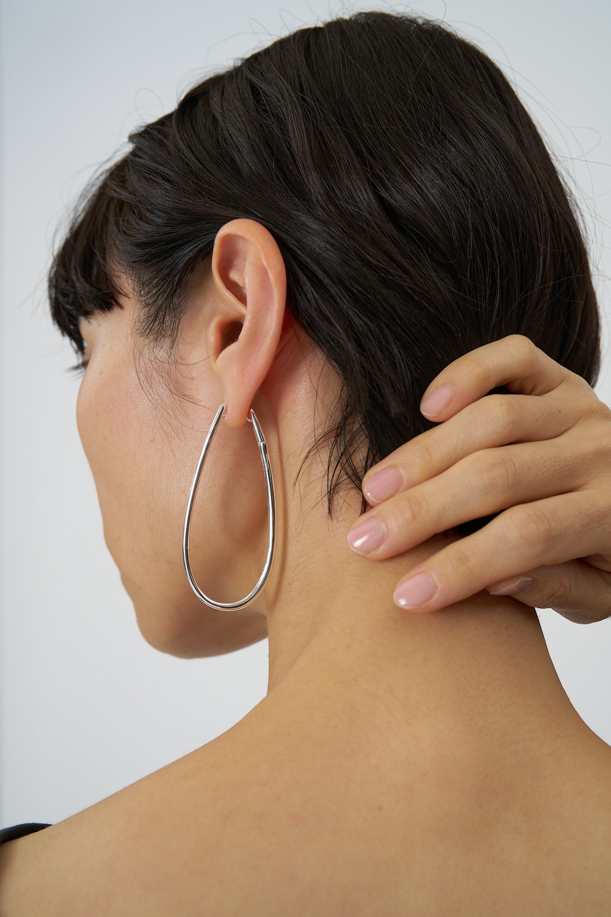 【予約販売】CHIGNON ドロップフープワンタッチピアス 0061-112SH