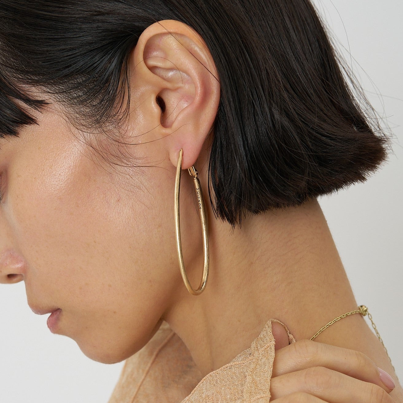 CHIGNON ドロップフープイヤリング 0061-113SH – RUKA