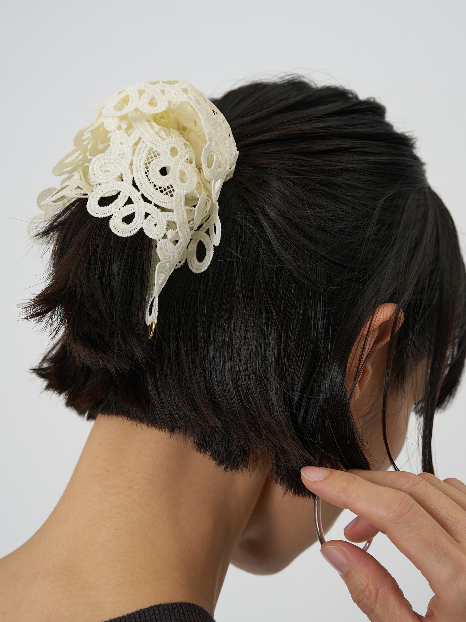 【予約販売】CHIGNON スカラップレースシュシュ 0061-120SH