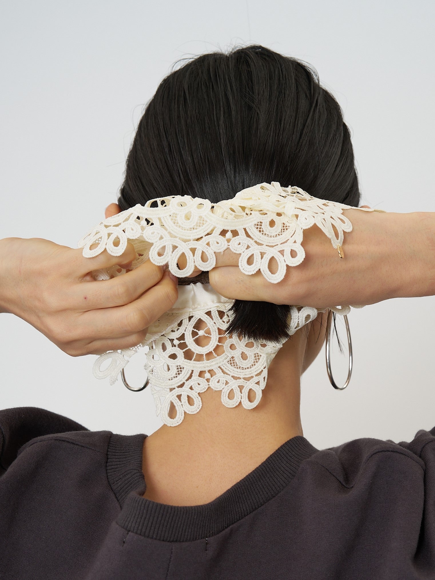 【予約販売】CHIGNON スカラップレースシュシュ 0061-120SH