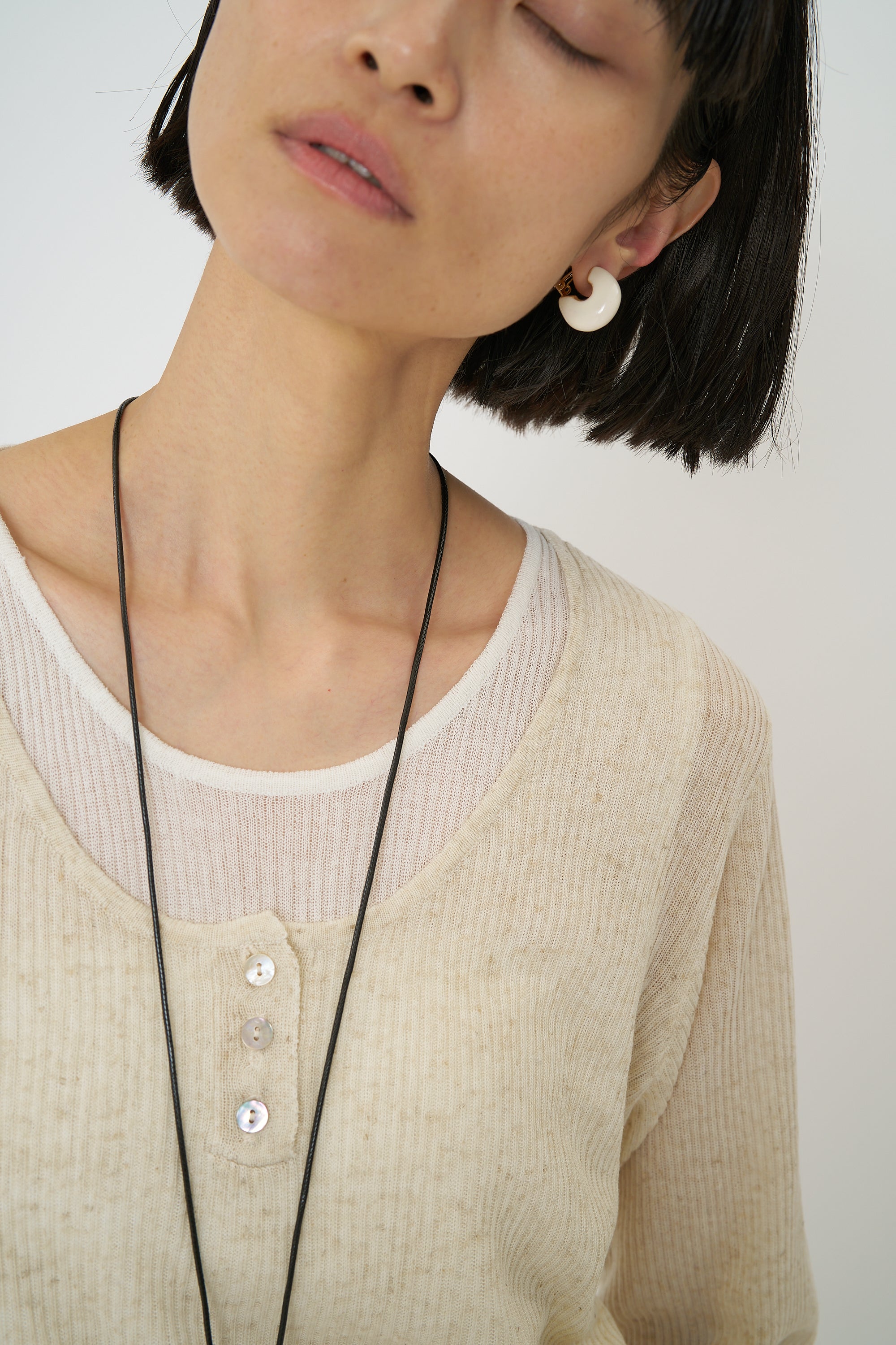 【予約販売】CHIGNON ミニエポフープイヤリング 0061-124RT