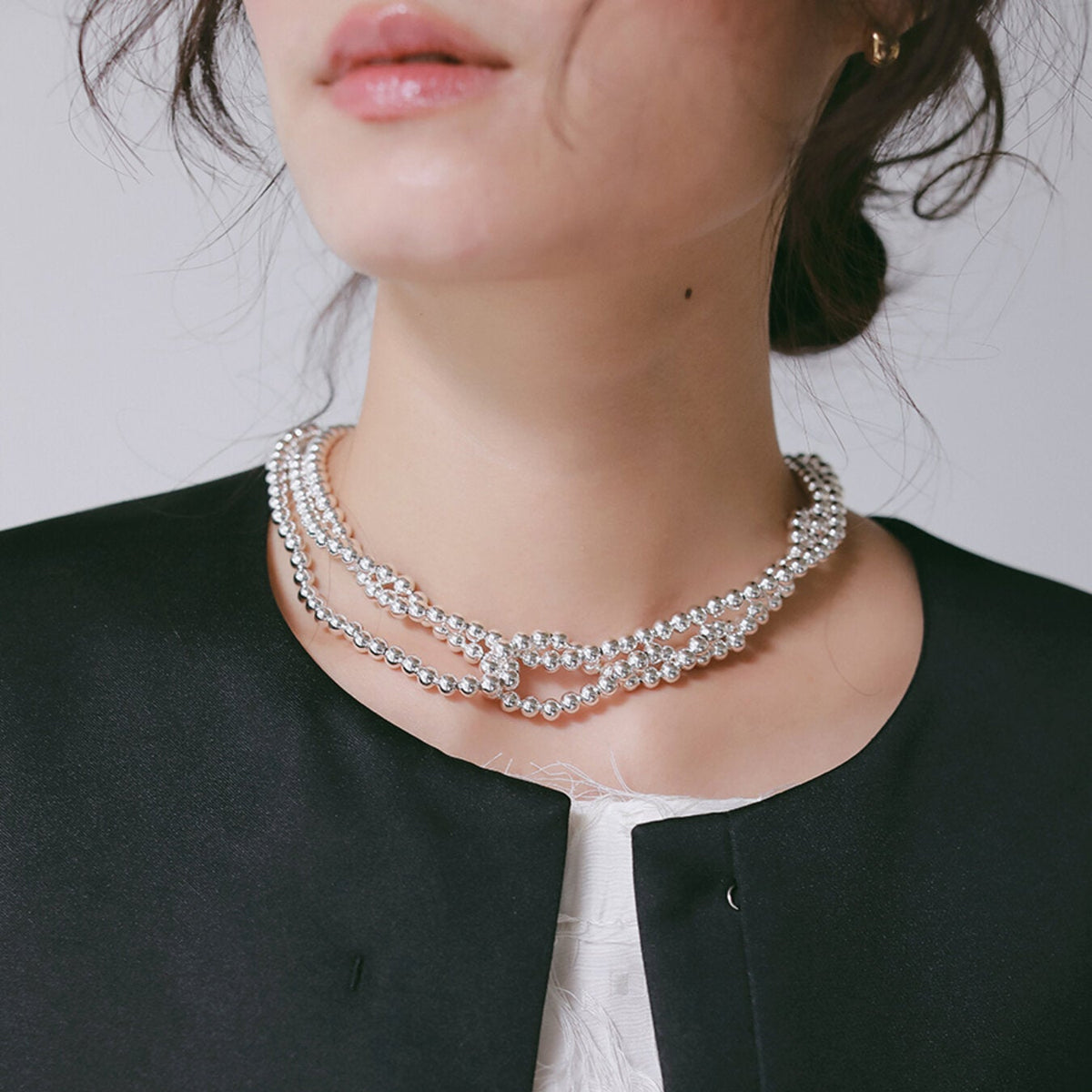 【予約販売】CHIGNON 丸玉マルチWAYネックレス 0063-735-2SH