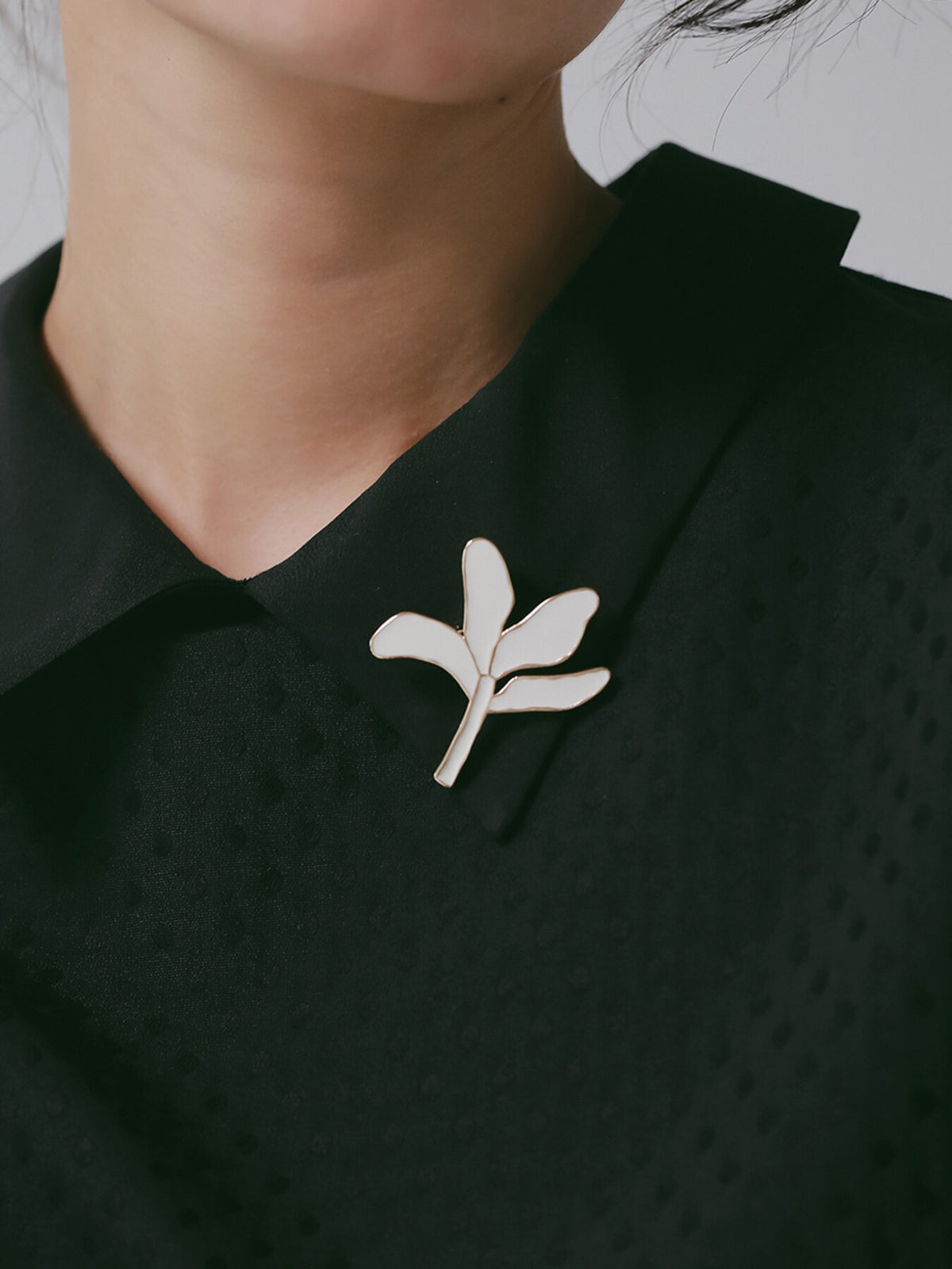 【予約販売】CHIGNON リーフエポブローチ&ネックレス 0066-785SH