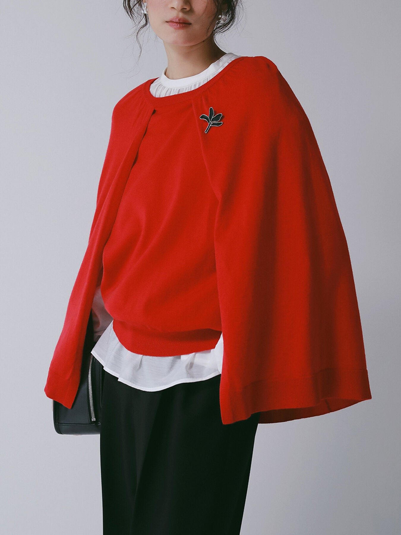 【予約販売】CHIGNON リーフエポブローチ&ネックレス 0066-785SH