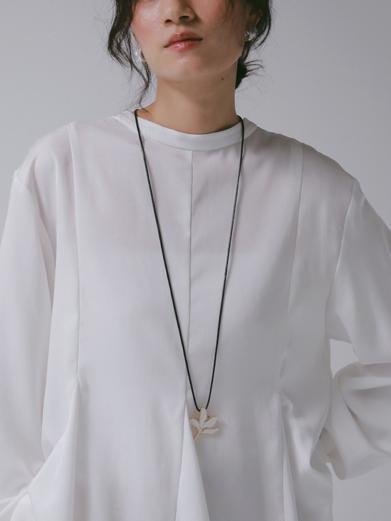 【予約販売】CHIGNON リーフエポブローチ&ネックレス 0066-785SH