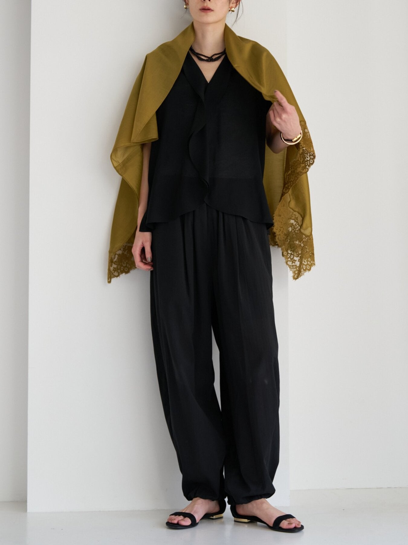 【予約販売】CHIGNON レースマルチWAYスカーフ 0563-686NH