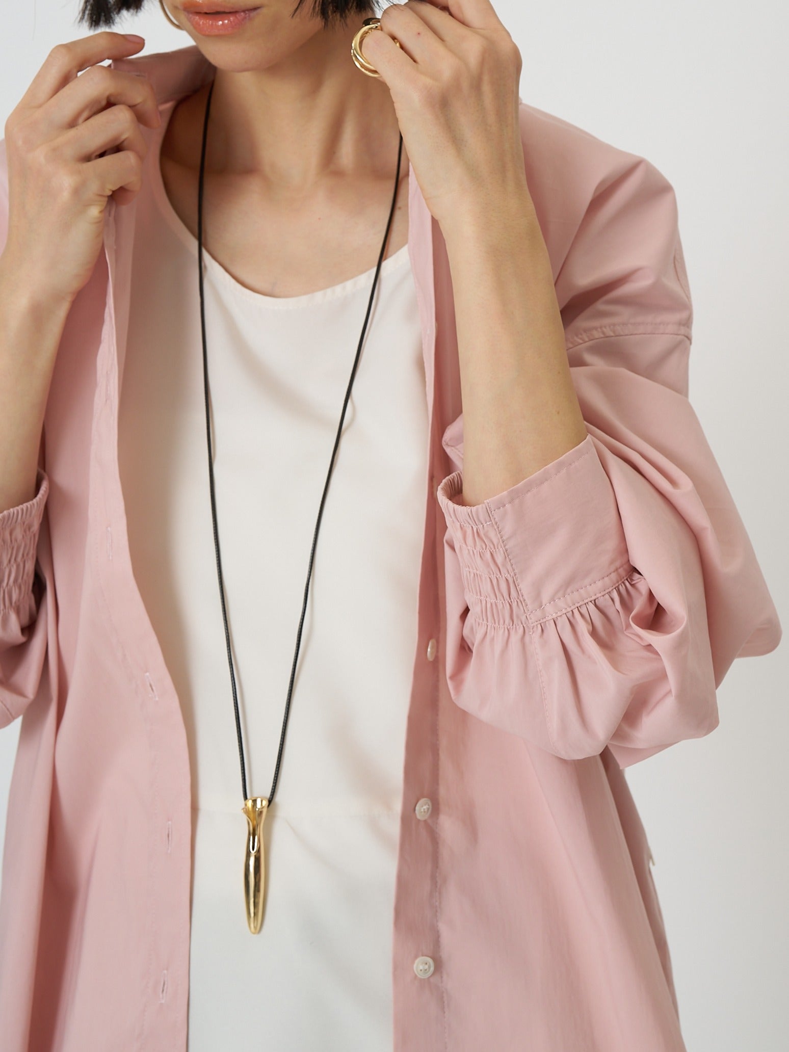 【予約販売】CHIGNON タックボリュームスリーブSH 1261-017KK