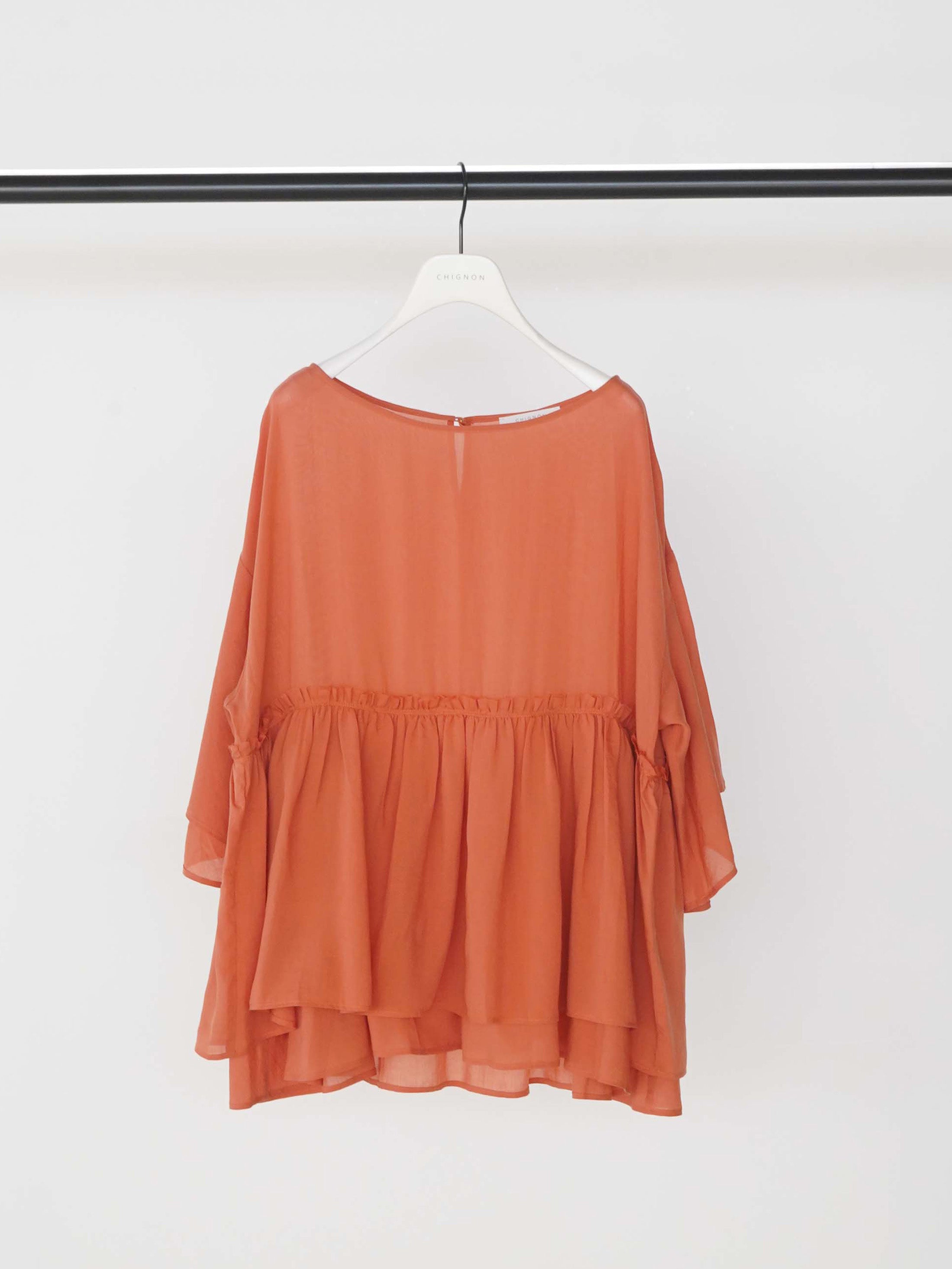 【予約販売】CHIGNON ダブルギャザオーバーBL 1262-317KK