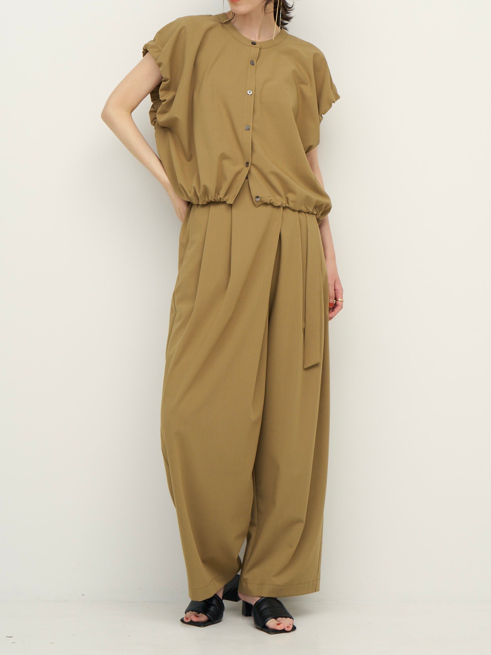 CHIGNON 梳毛調2WAYフレンチSH 1262-333MK