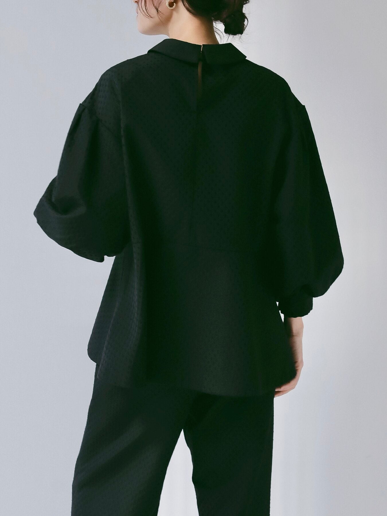 【予約販売】CHIGNON ドットジャカードペプラムPO 1266-611BZ