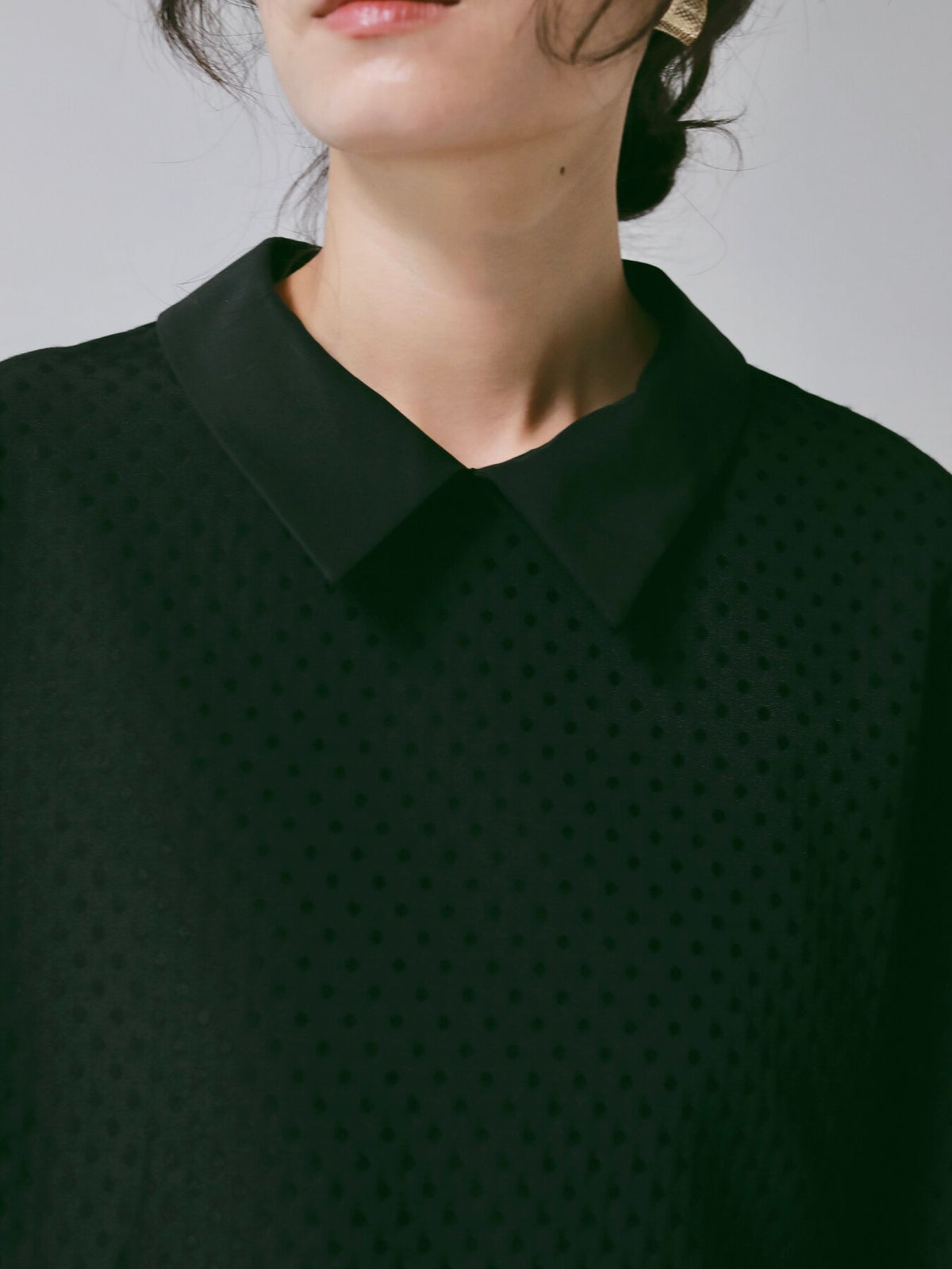 【予約販売】CHIGNON ドットジャカードペプラムPO 1266-611BZ