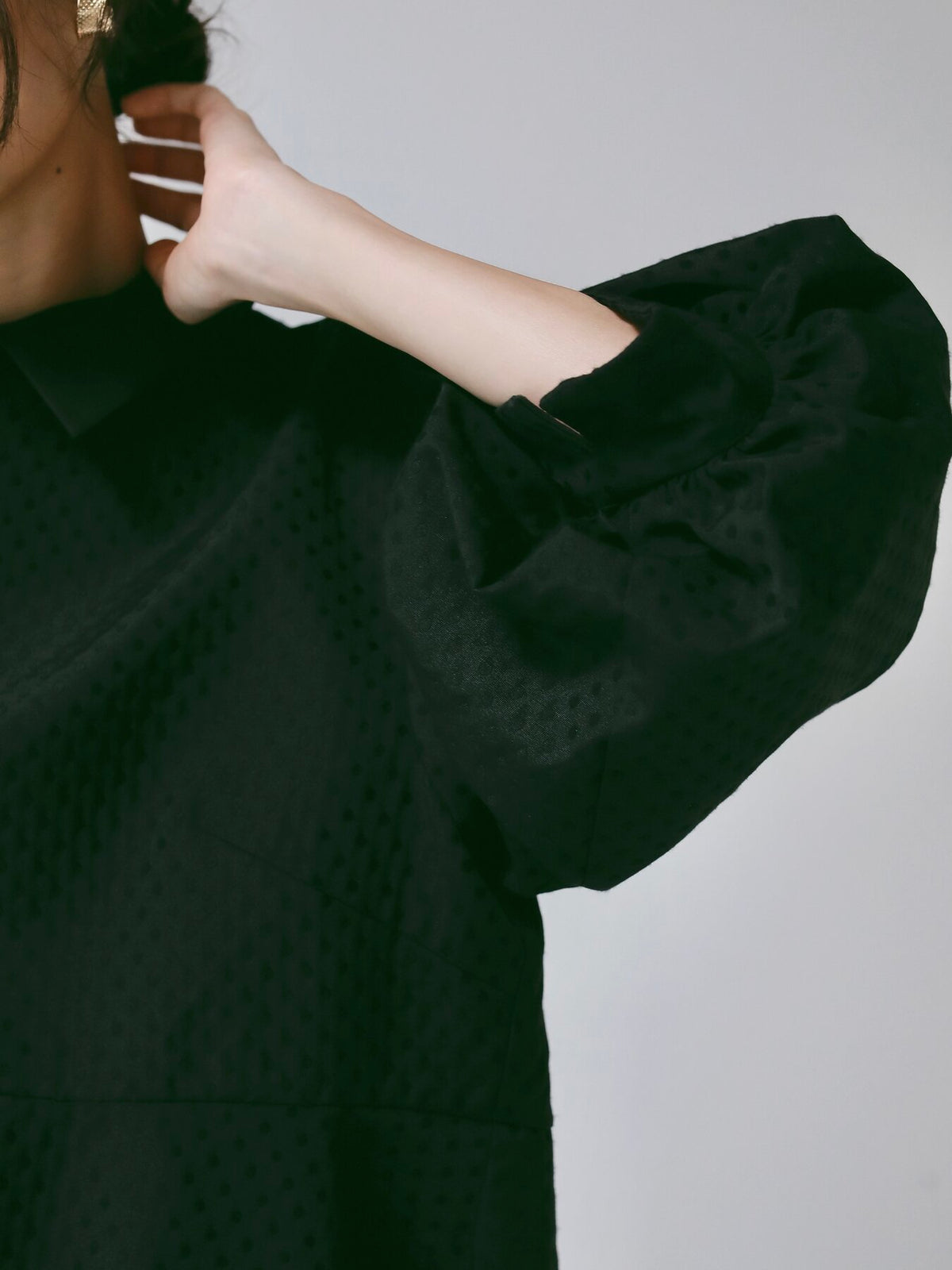 【予約販売】CHIGNON ドットジャカードペプラムPO 1266-611BZ