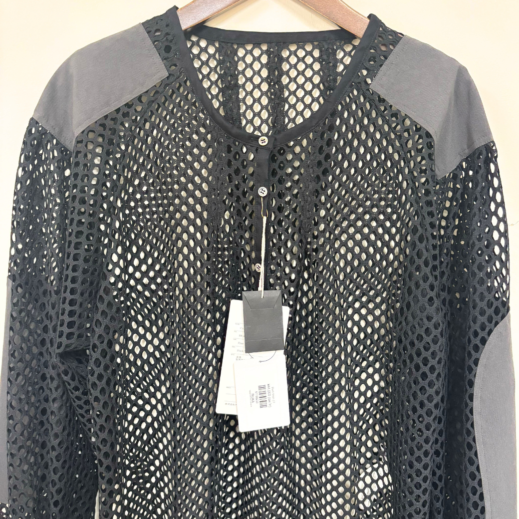 RUMBLE RED Commando Mesh Blouse