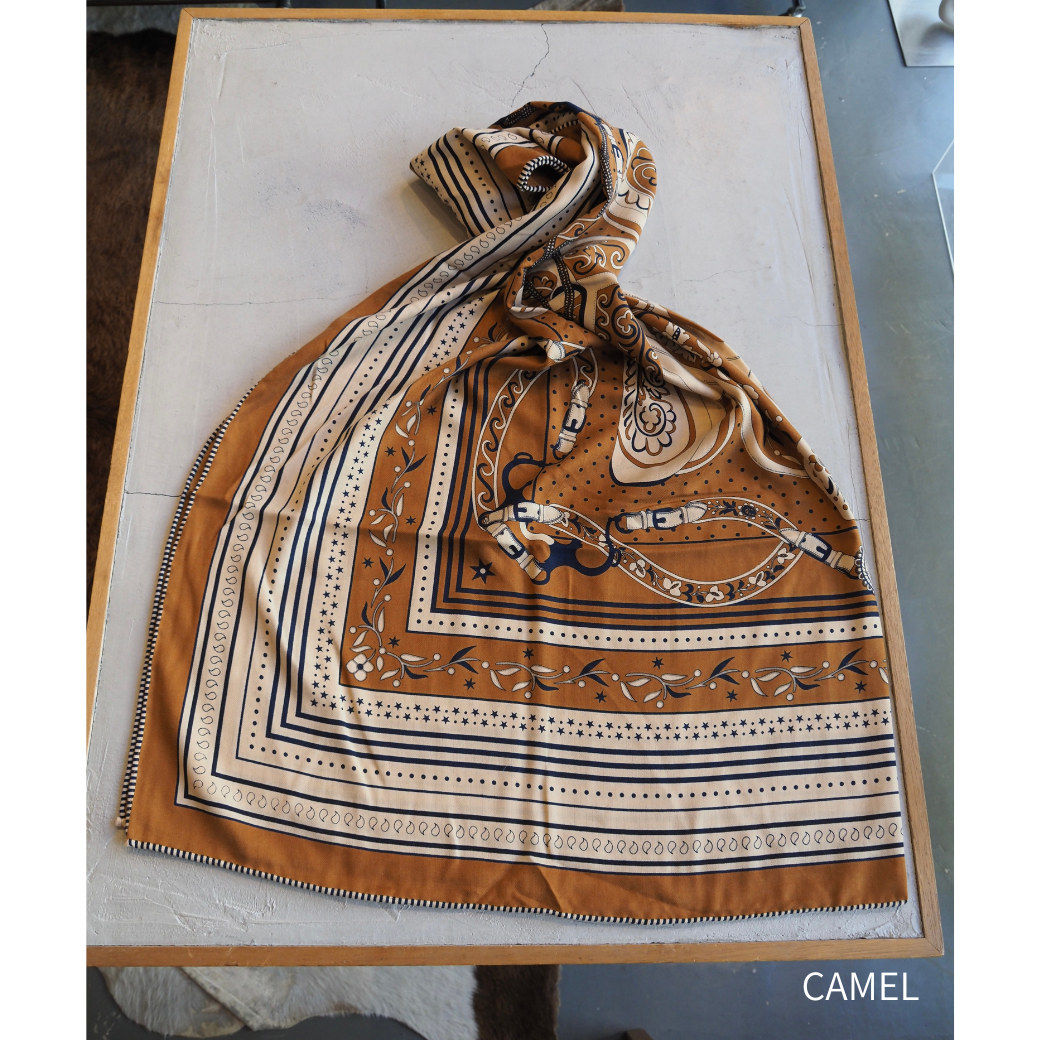 シルクカシミヤ大判ストール