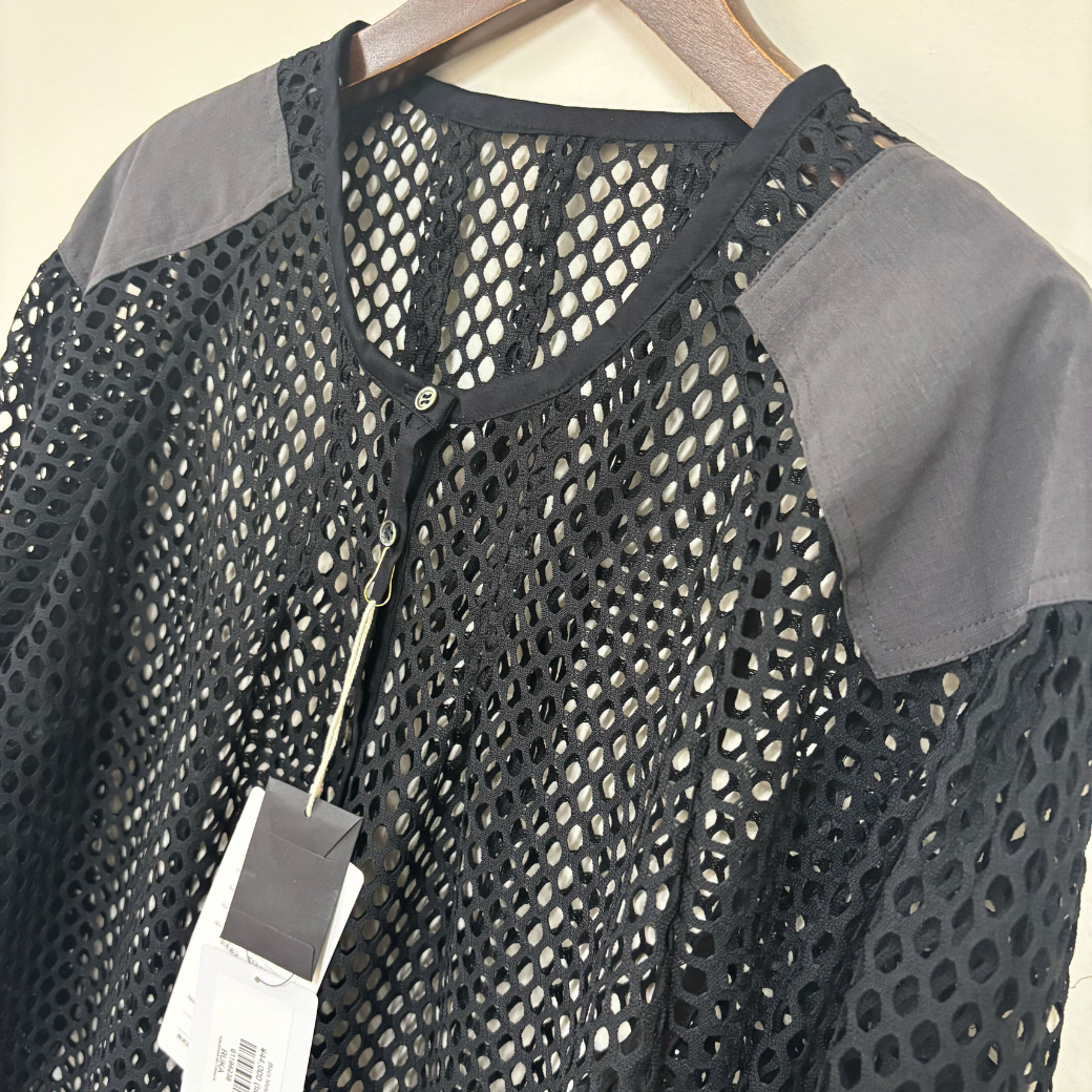 RUMBLE RED Commando Mesh Blouse