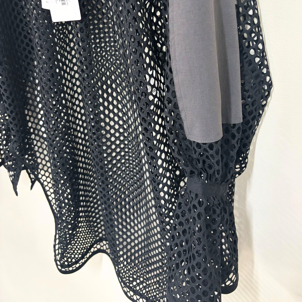 RUMBLE RED Commando Mesh Blouse