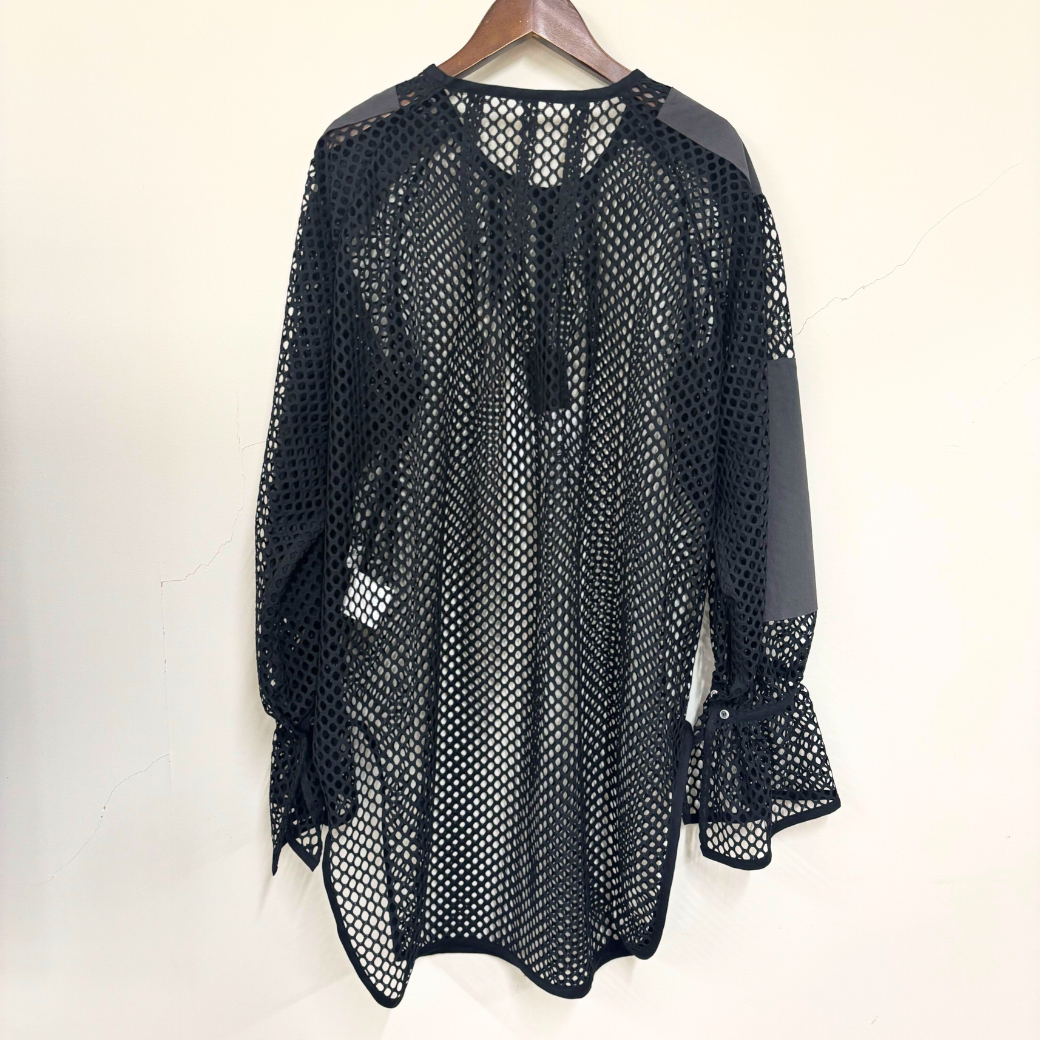 RUMBLE RED Commando Mesh Blouse