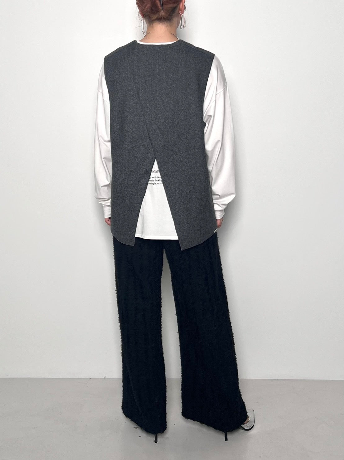 CHIGNON Wフェイスジャージジレ 1855-203KK