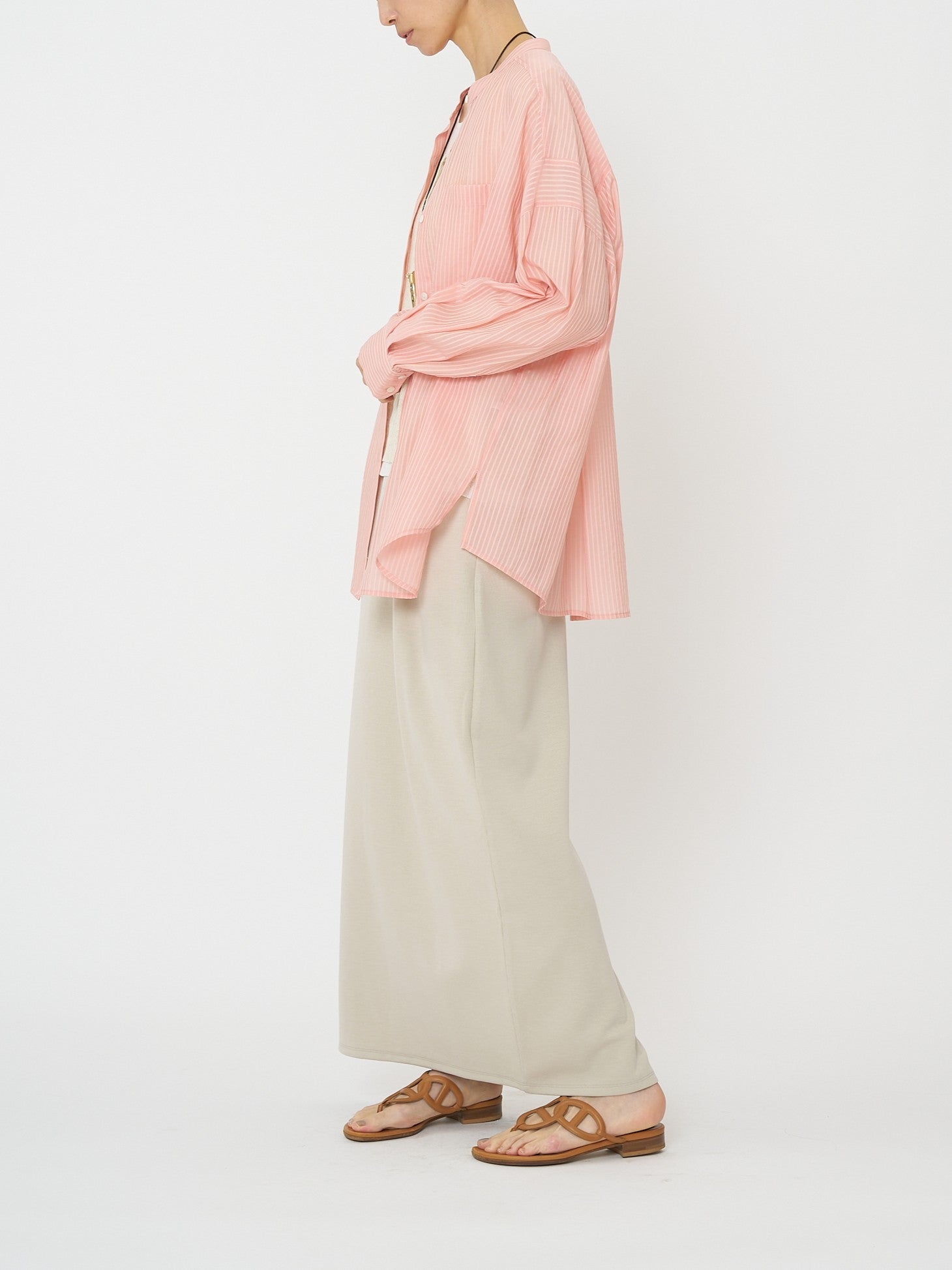 【予約販売】CHIGNON シアーストライプオーバーSH 1861-005KK