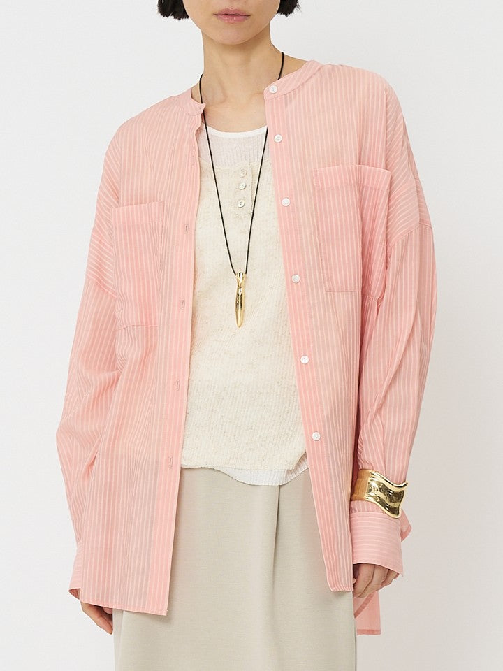 【予約販売】CHIGNON シアーストライプオーバーSH 1861-005KK