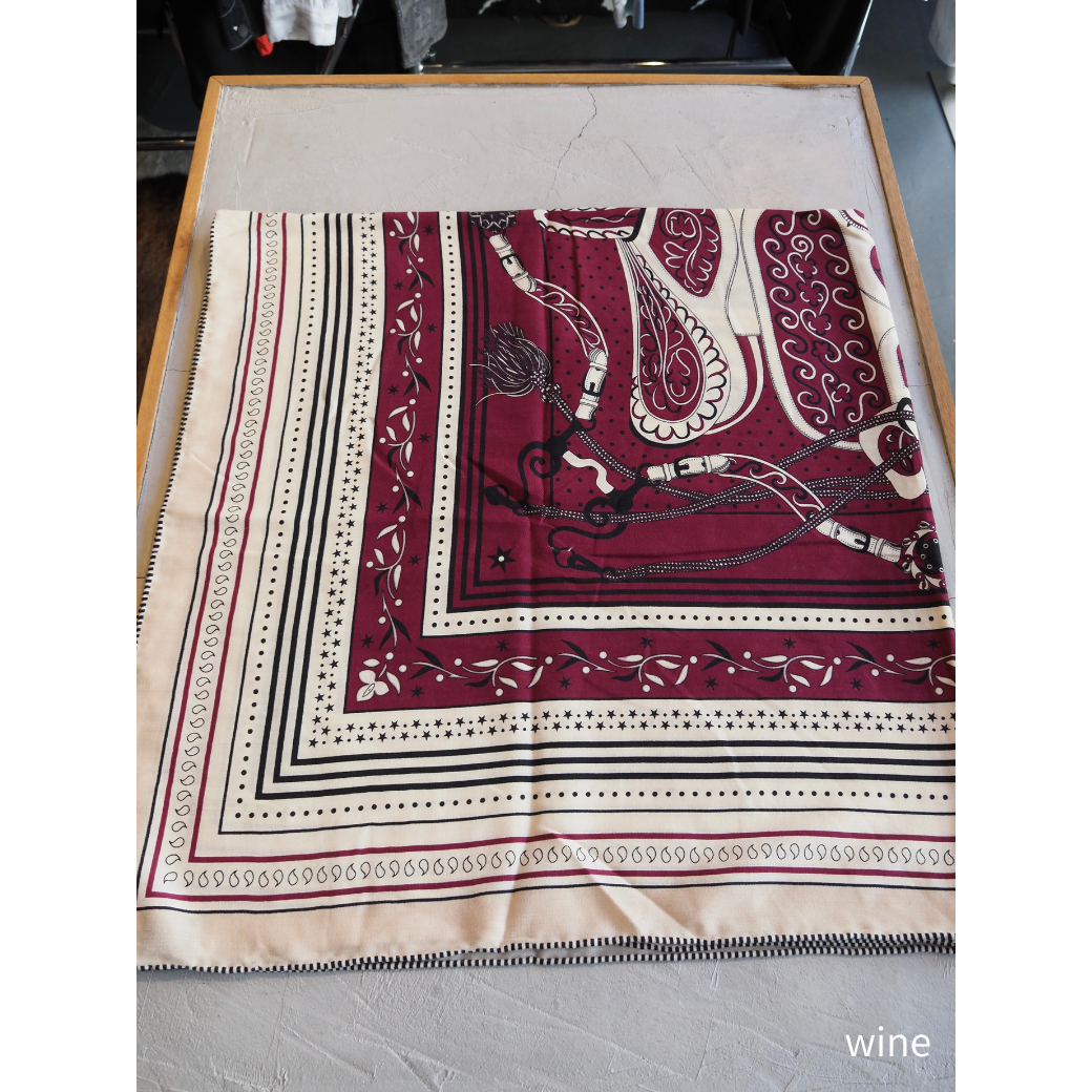 シルクカシミヤ大判ストール