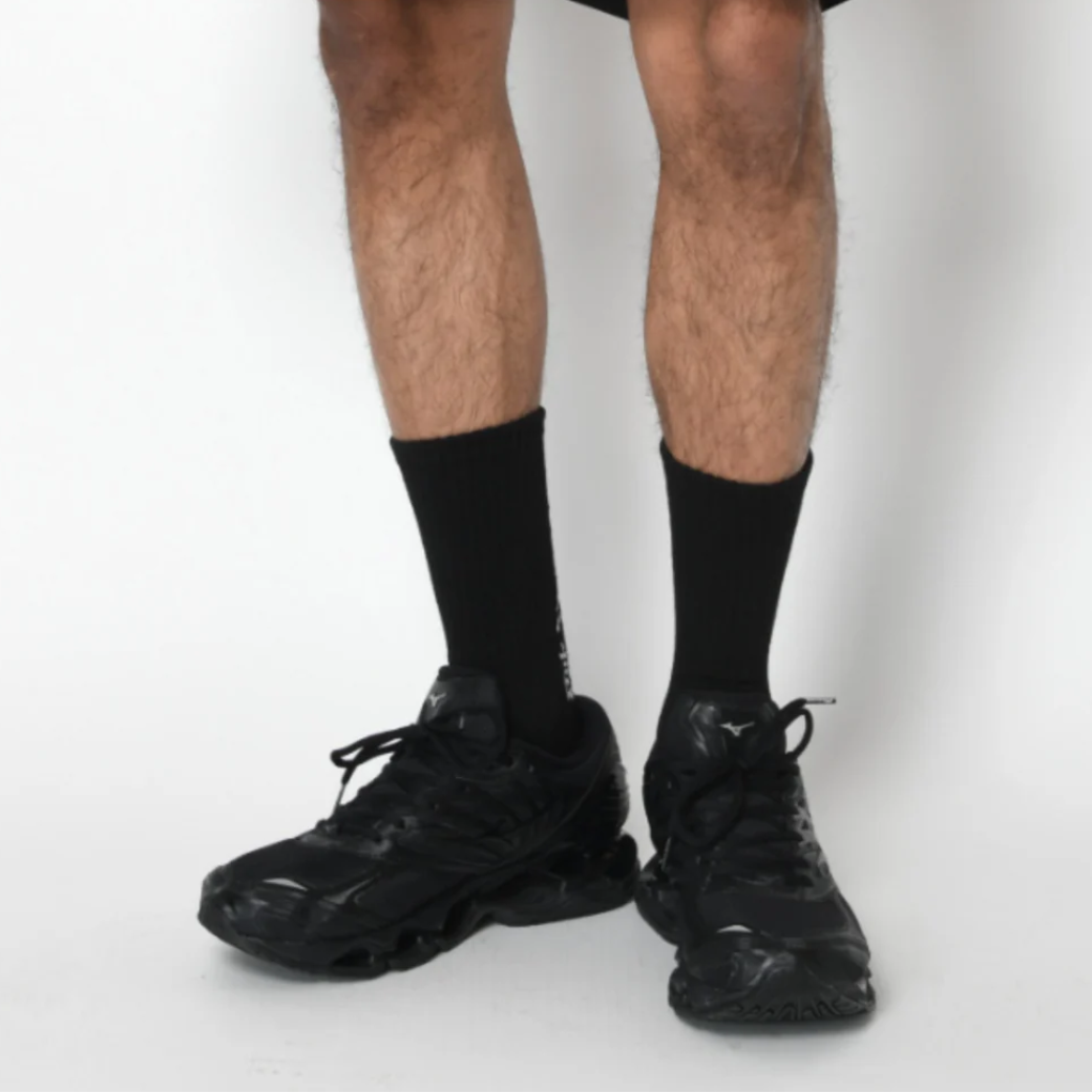 SUPERTHANKS 2-pack socks - 1 line-black/stm-black