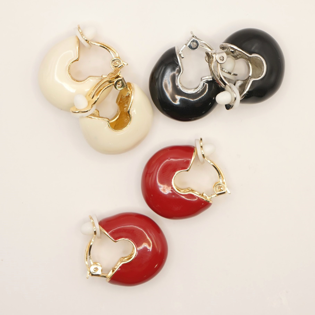 【予約販売】CHIGNON ミニエポフープイヤリング 0061-124RT