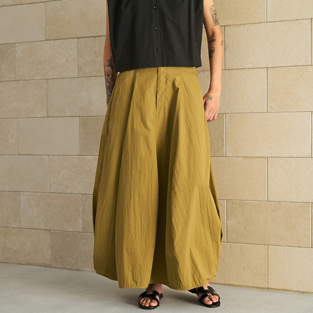 【予約販売】YENN VOLUME CURVE SKIRT Y262-22052