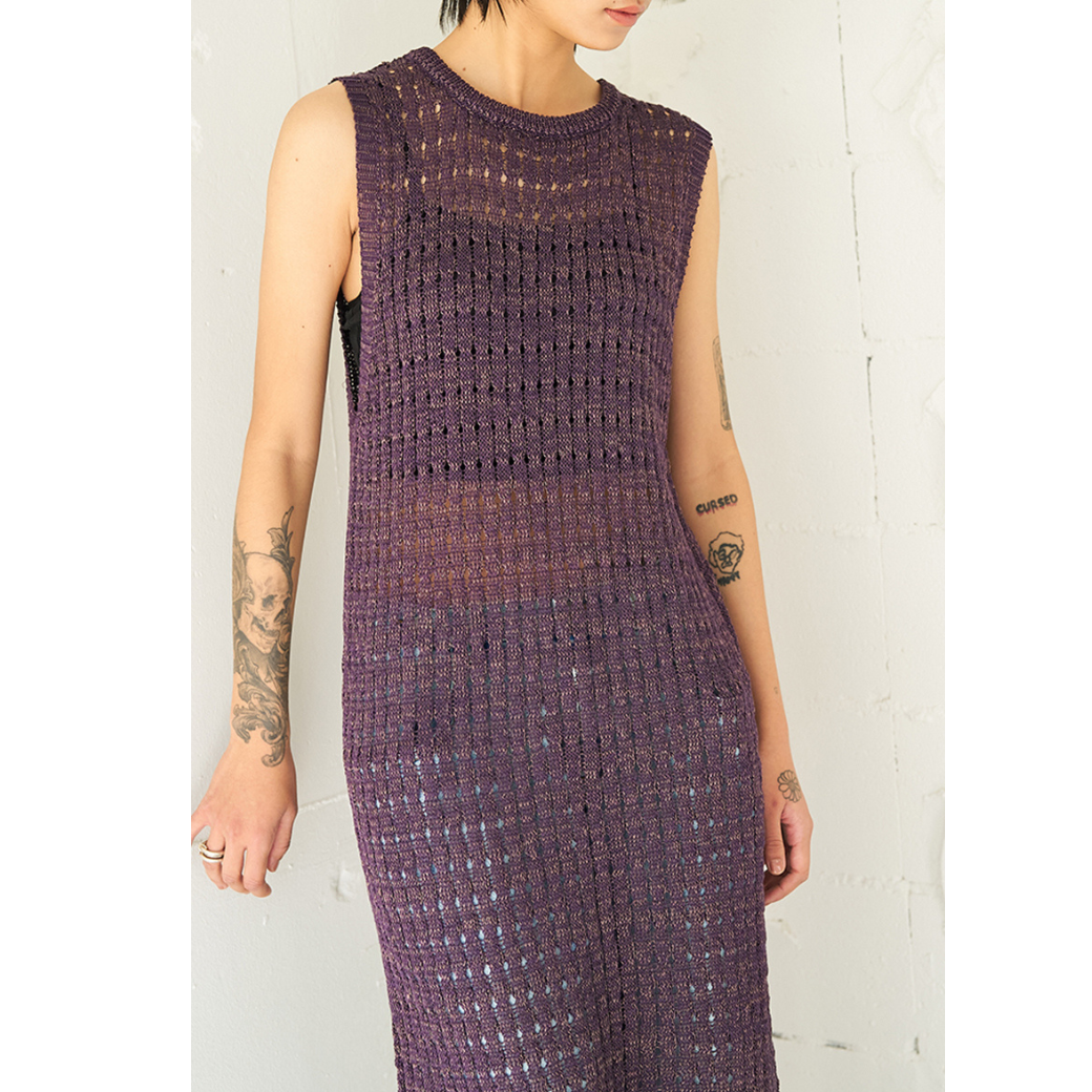 【予約販売】YENN OPENWORK KNIT OP Y262-92063