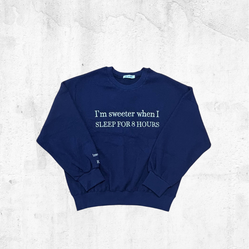 刺繍スウェット