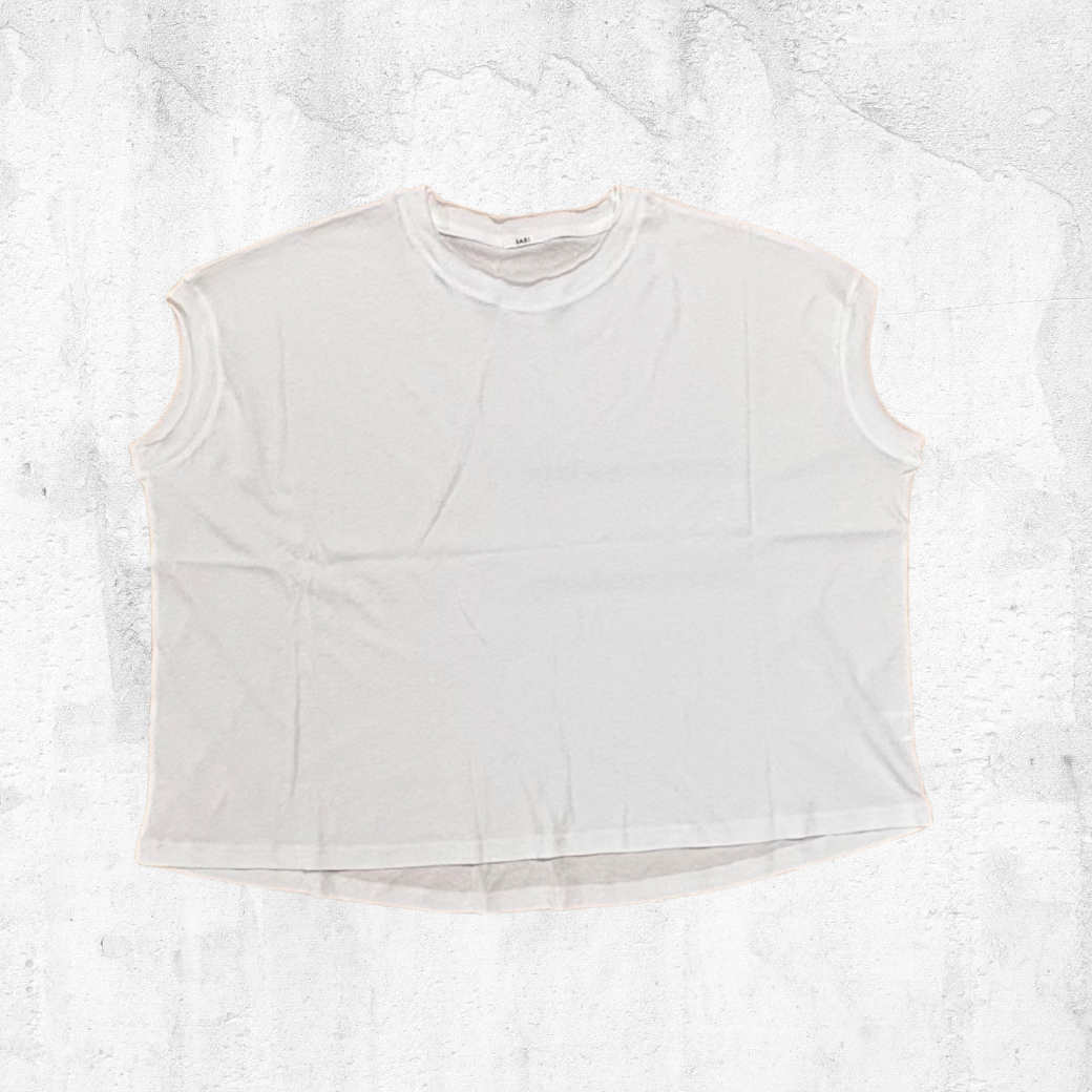 シンプルフレンチスリーブTee