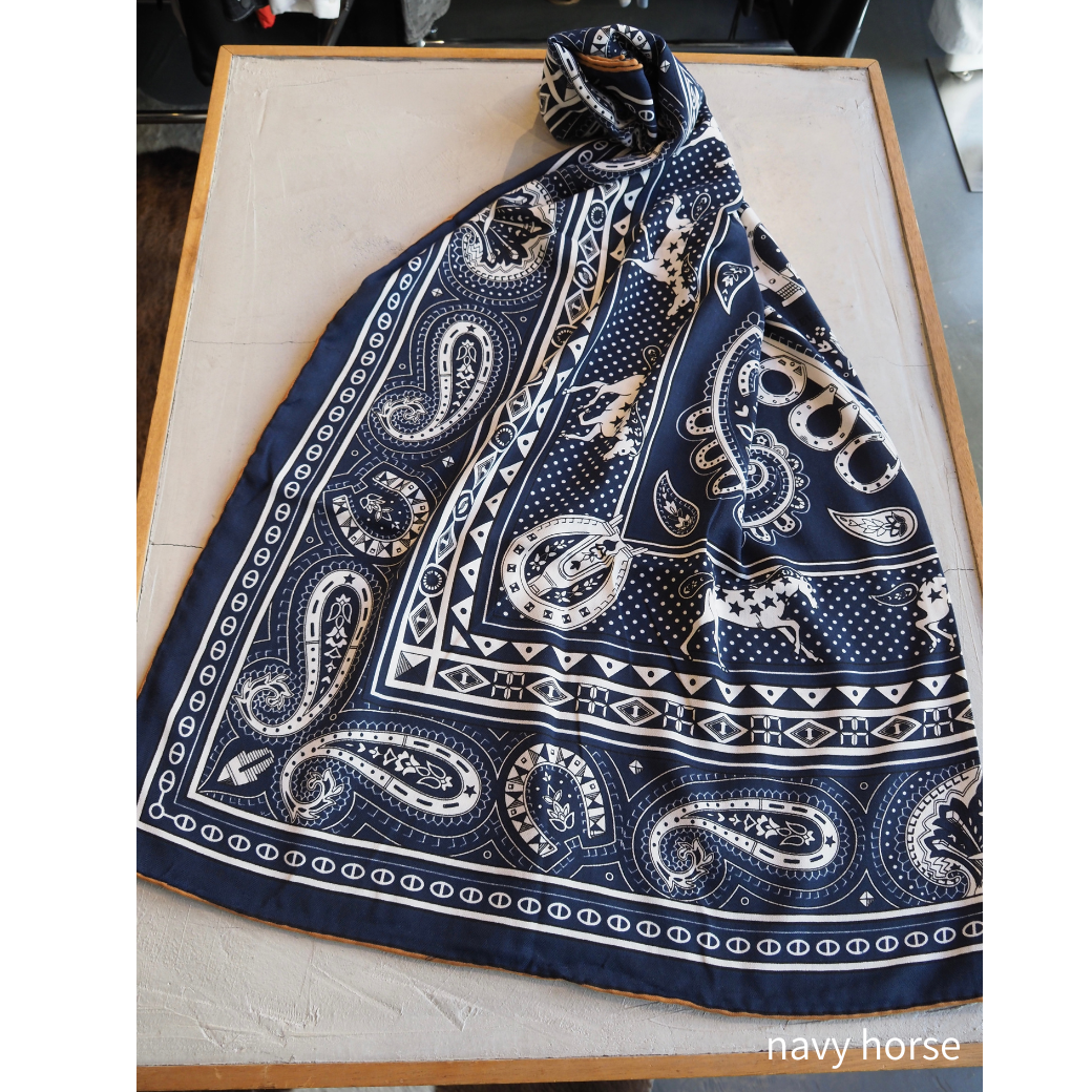 シルクカシミヤ大判ストール