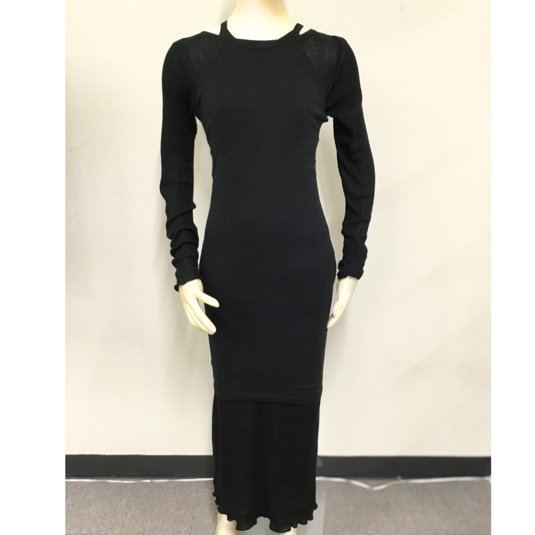 Carouse lambra organic cotton rib pack ls dress 251-360〔40%OFF〕