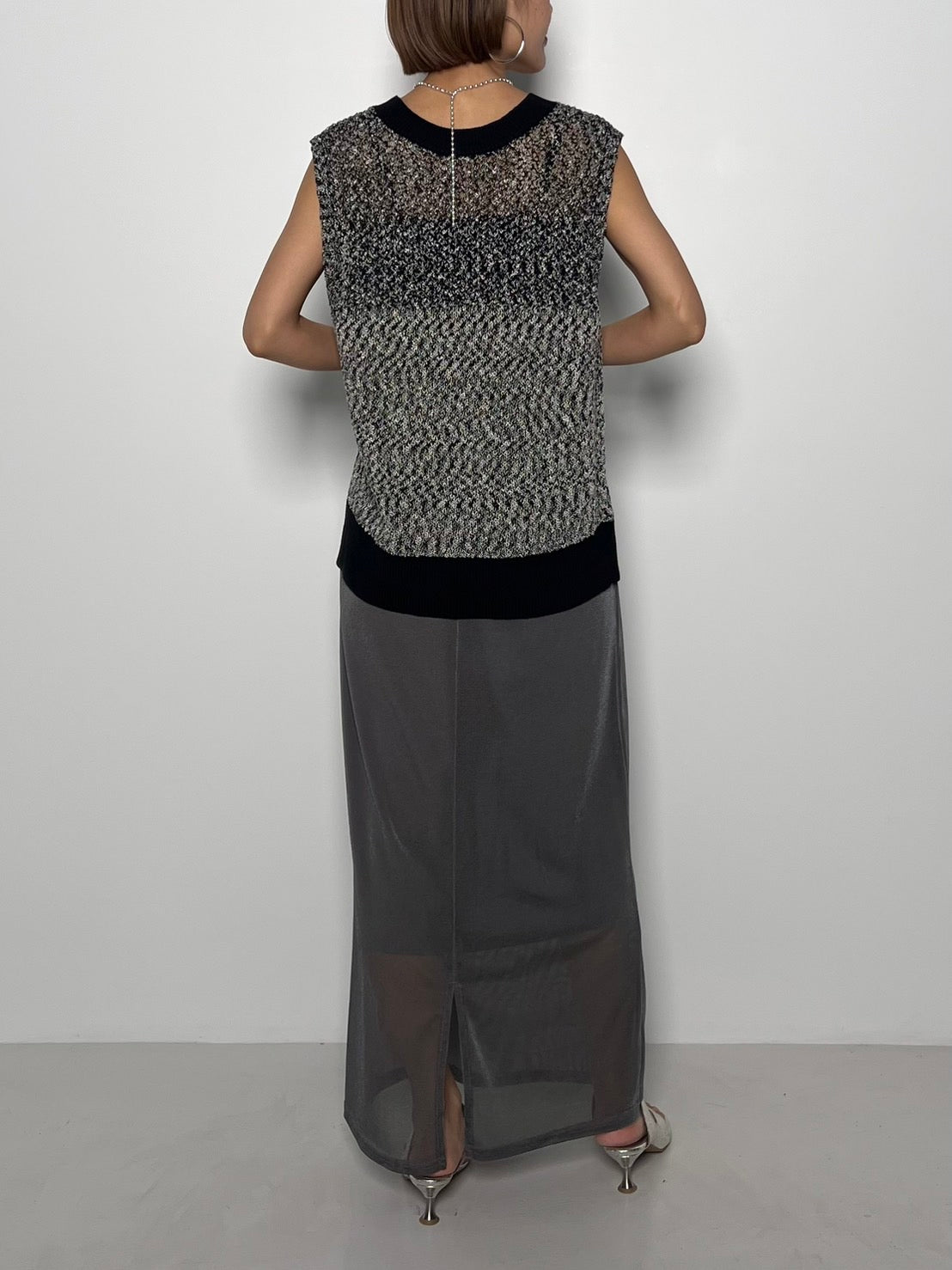 CHIGNON メッシュIラインスカート 2753-400KK
