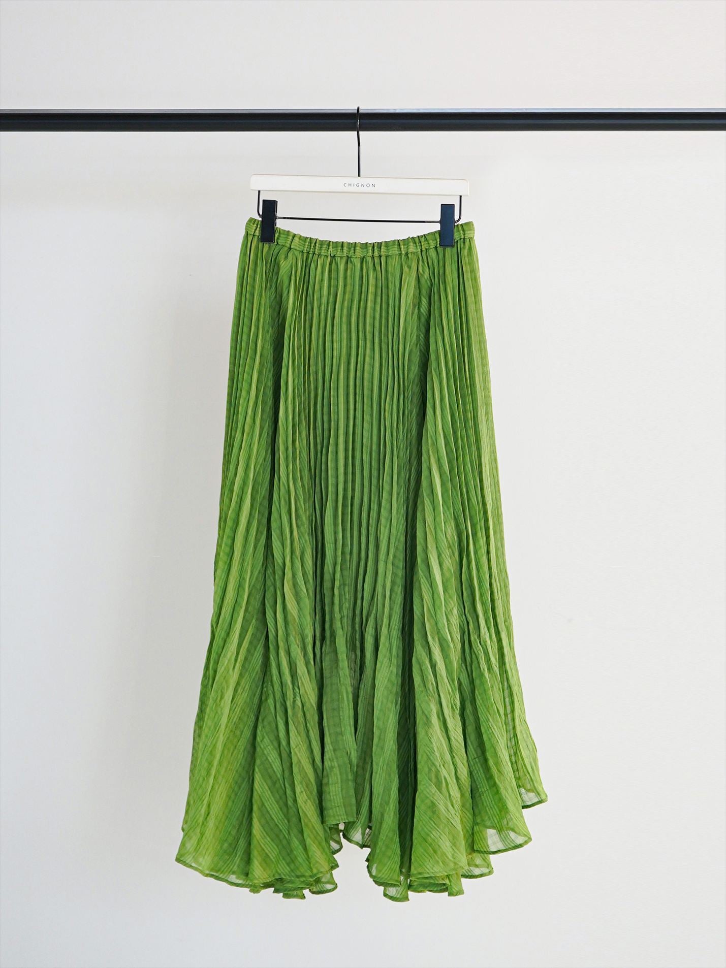 【予約販売】CHIGNON シアーチェックプリーツSK 2961-029MK