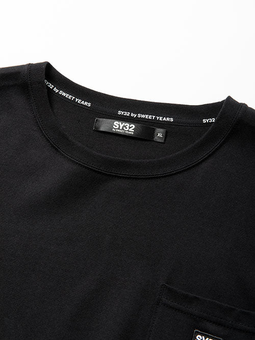 SY32 BACKPRINT POCKET L/S TEE No.TNS1785J