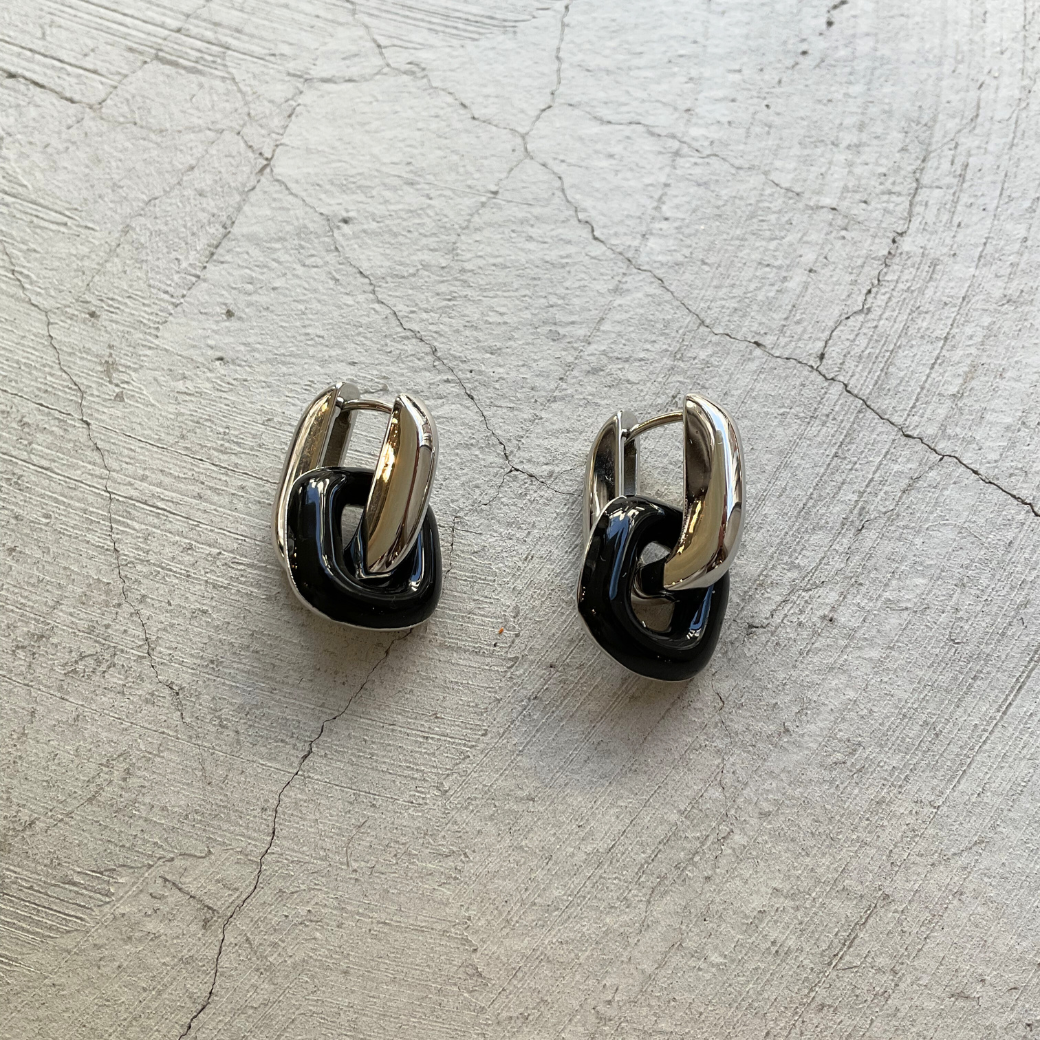 2way square ピアス
