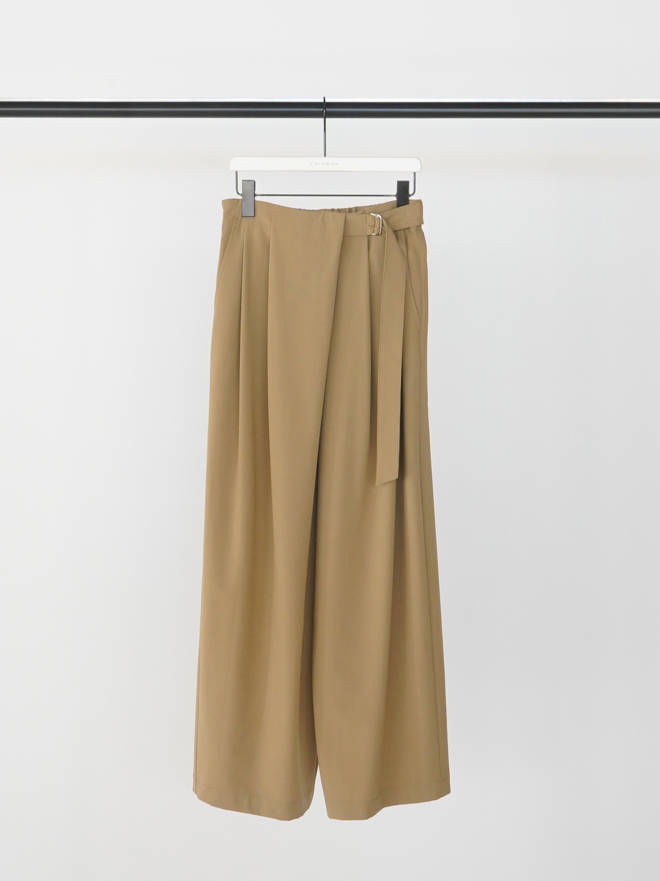 CHIGNON 梳毛調ベルト付ラップPT 3262-334MK