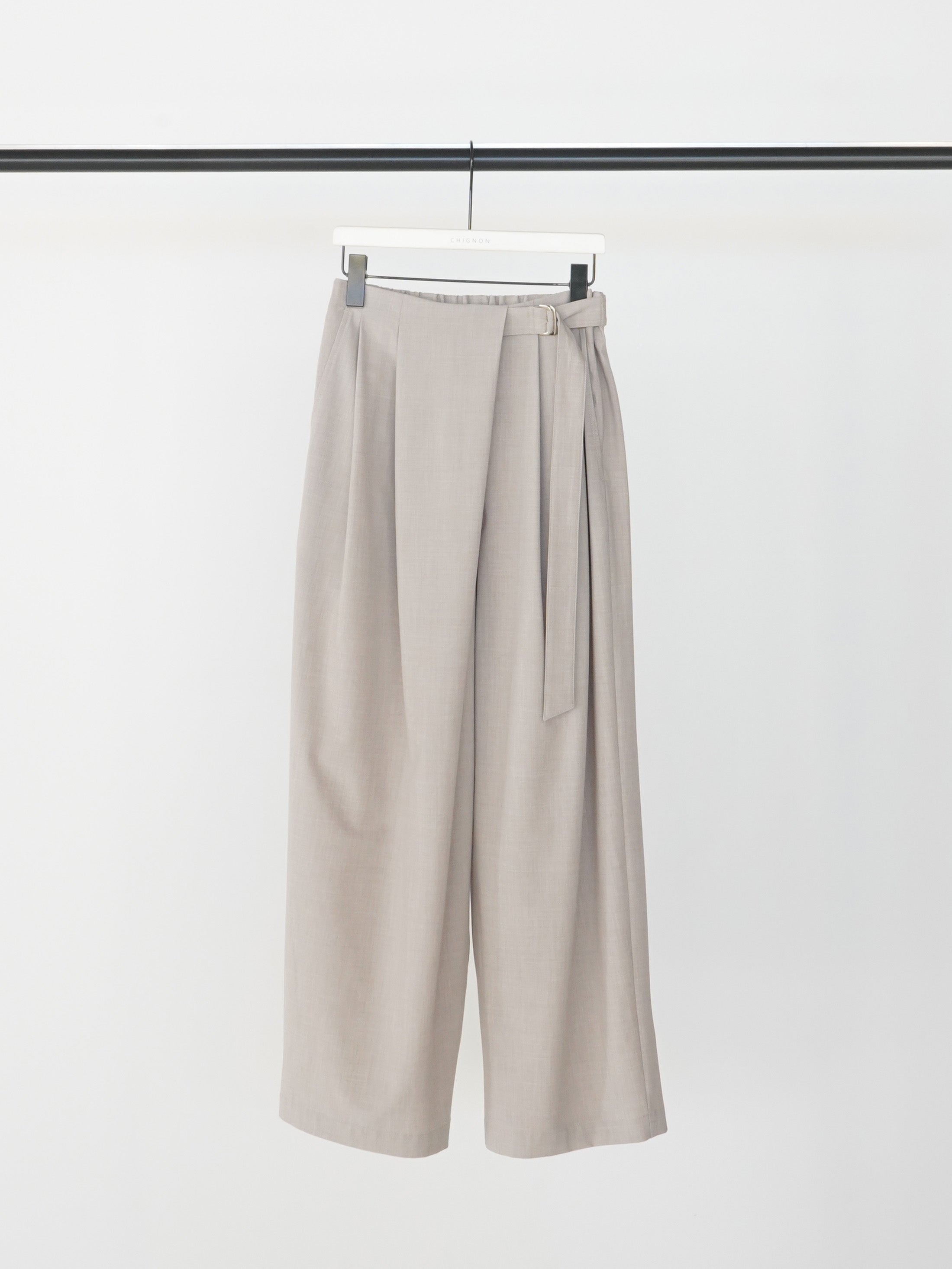 CHIGNON 梳毛調ベルト付ラップPT 3262-334MK