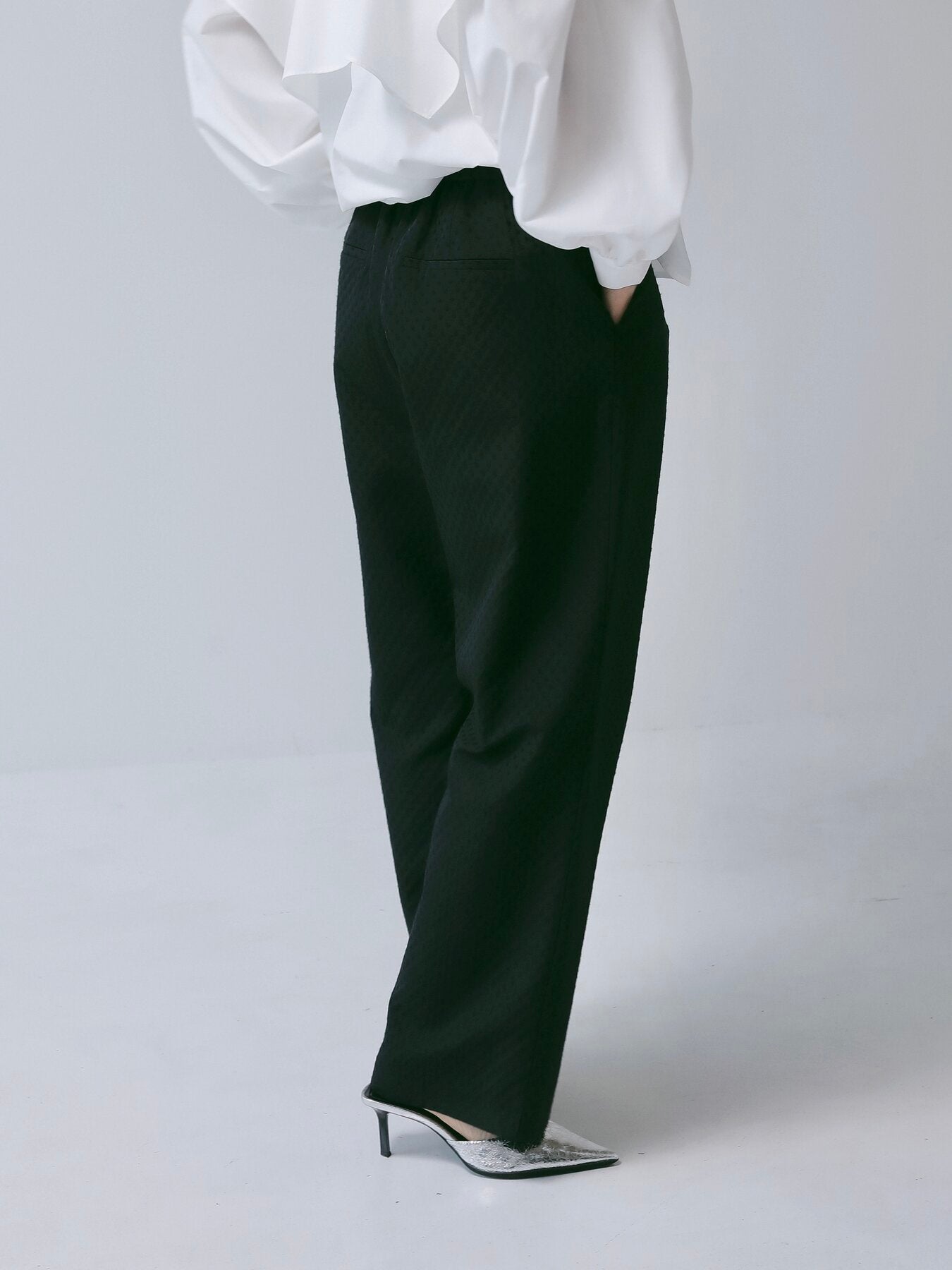 【予約販売】CHIGNON ドットジャカードタックPT 3266-612BZ