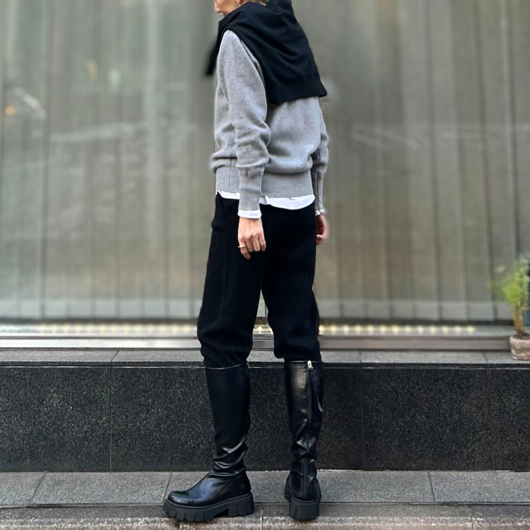 Maison de RUKA カシミヤ ロゴニット