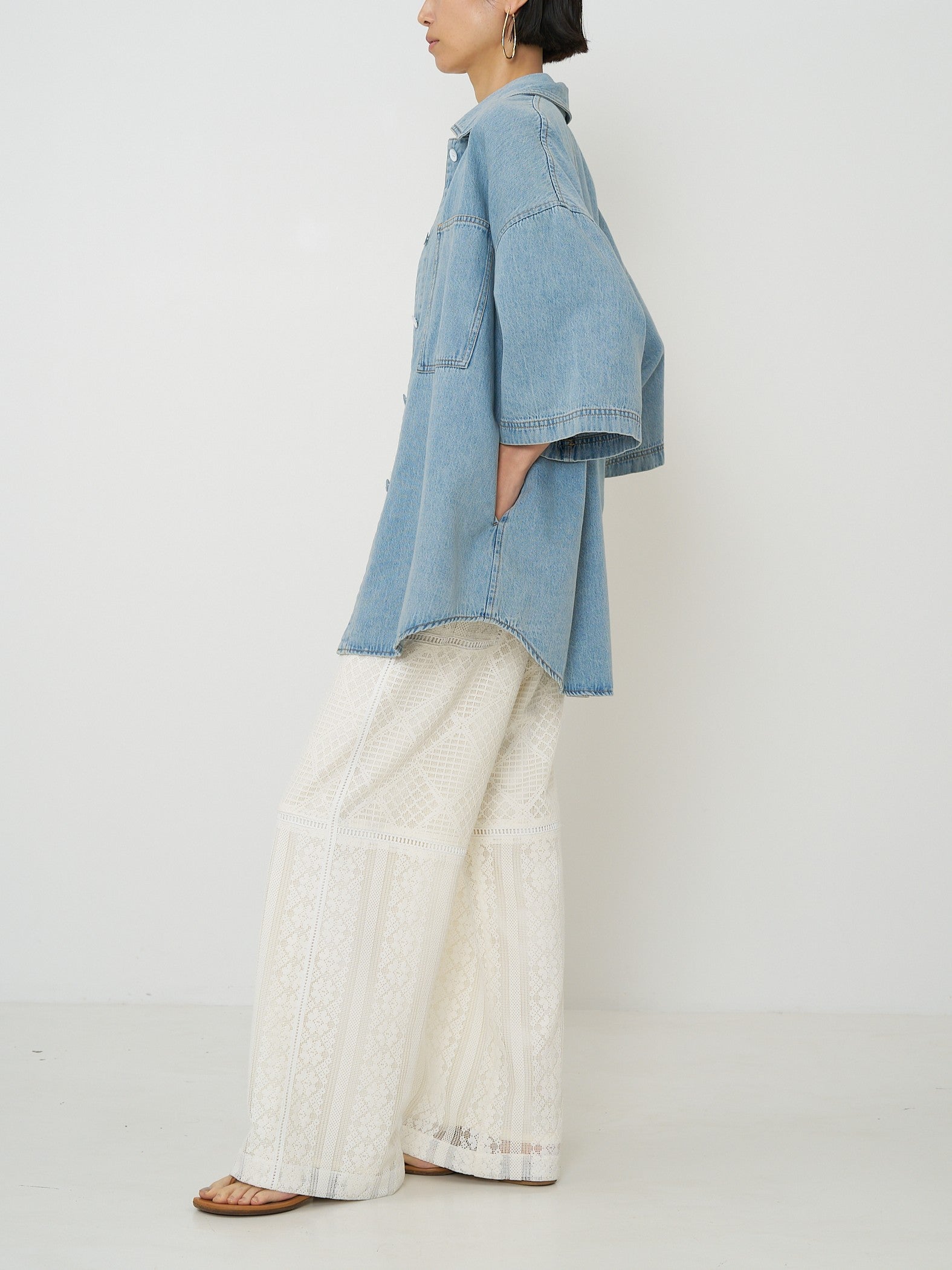 【予約販売】CHIGNON パッチワークレースPT 3561-051BZ