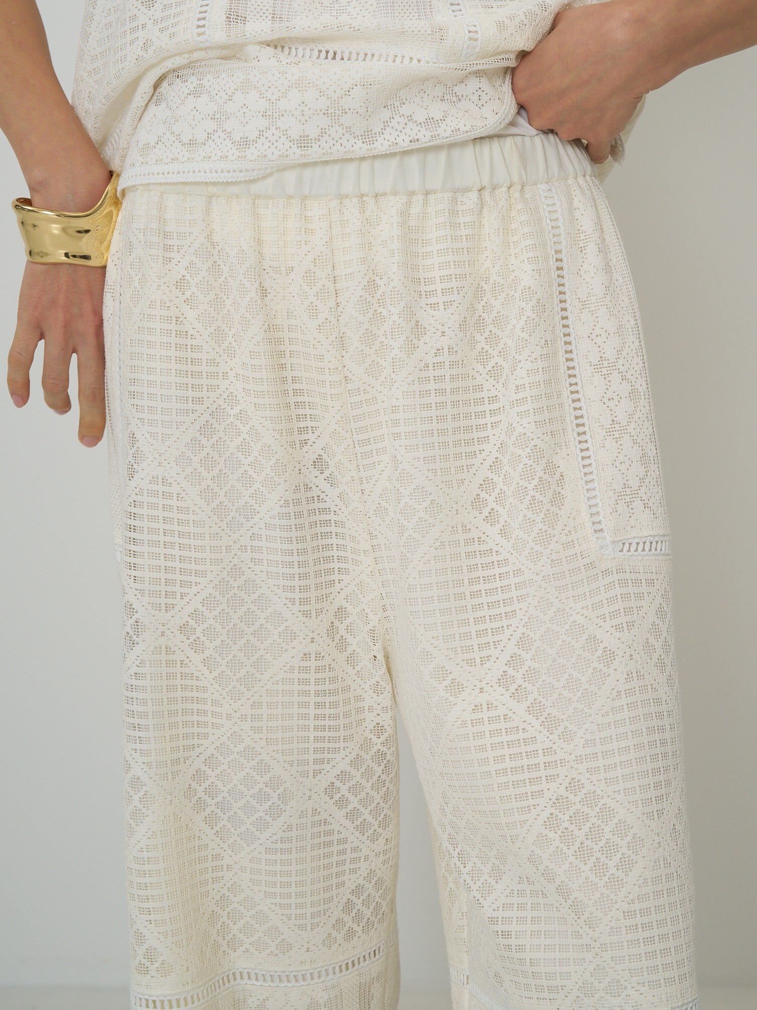 【予約販売】CHIGNON パッチワークレースPT 3561-051BZ