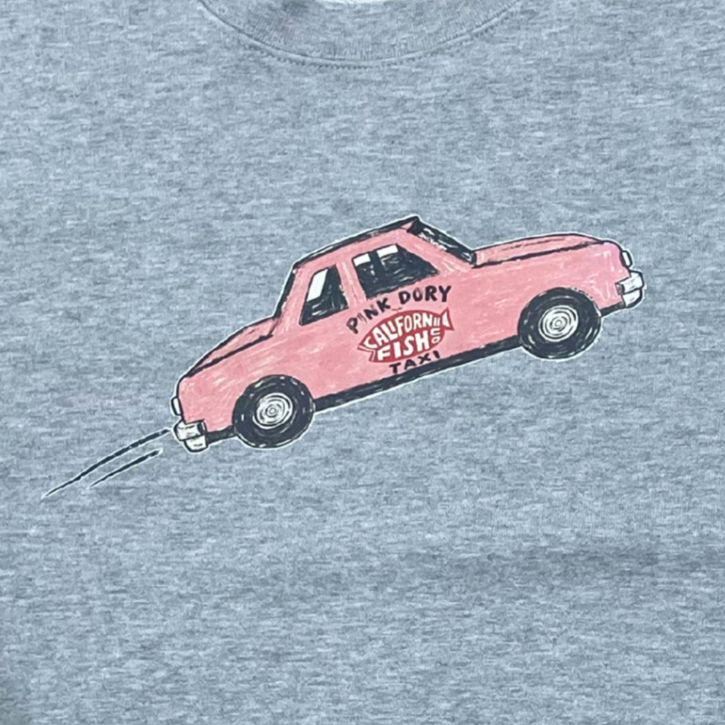 SPRAWLS PINK DORY TAXI SWEAT SFL-485