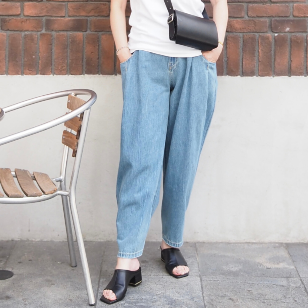 CHIGNON タックポケットデニムPT 3854-063BT – RUKA CHIGNON タックポケットデニムPT 3854-063BT – RUKA