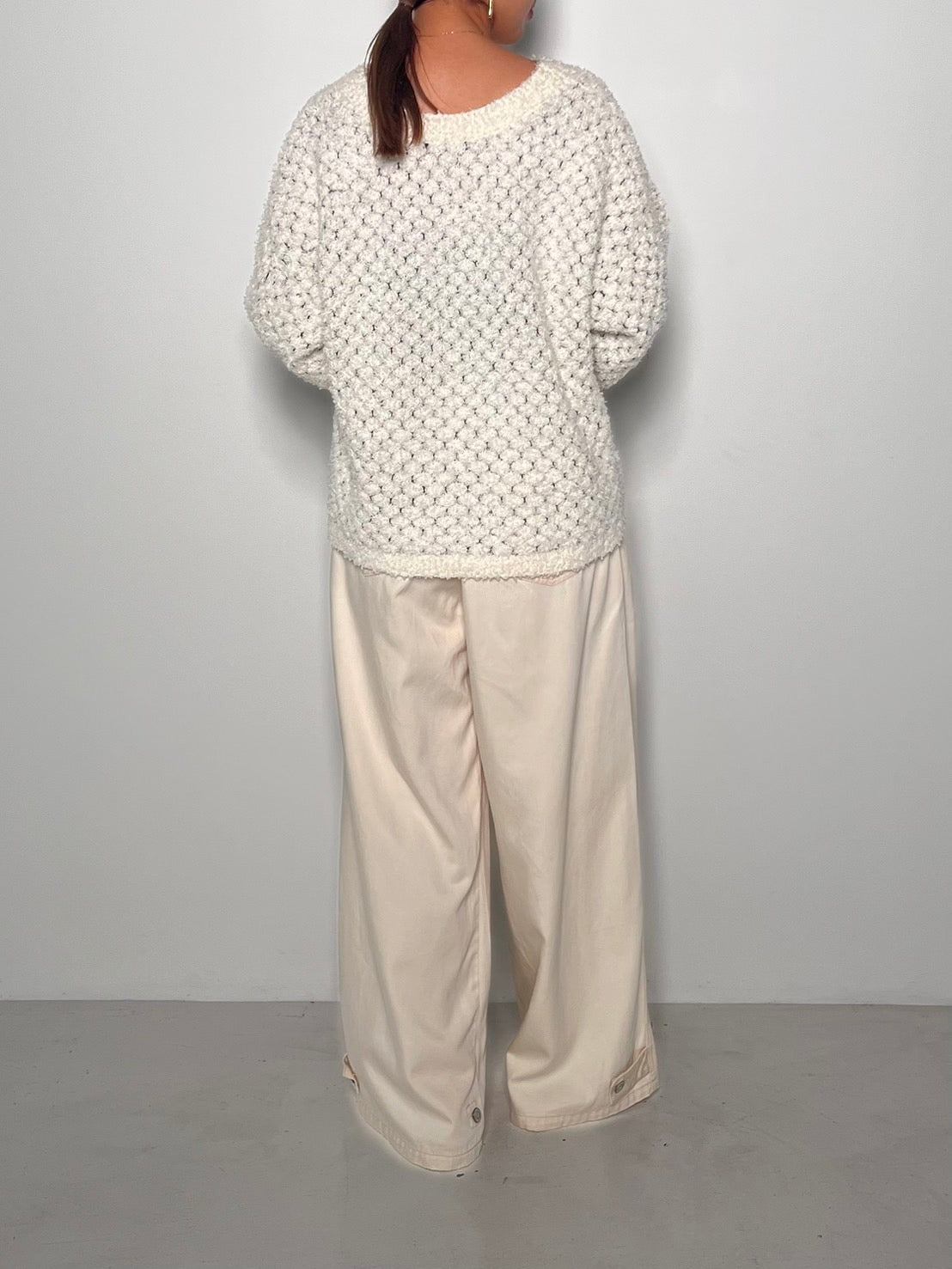 CHIGNON ウォッシュドタックワイドパンツ 3855-279BT