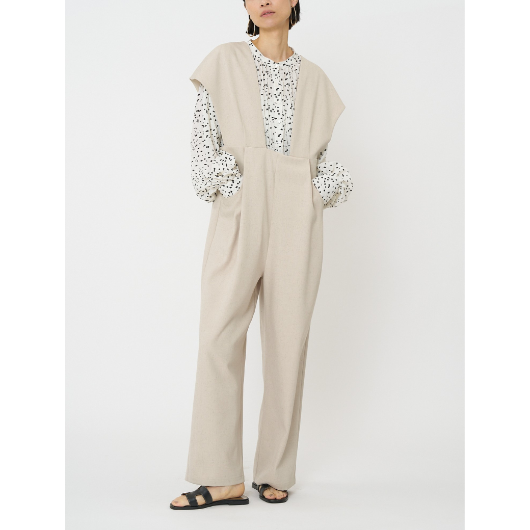 【予約販売】CHIGNON ワイドドレープコンビネゾン 3861-030MK