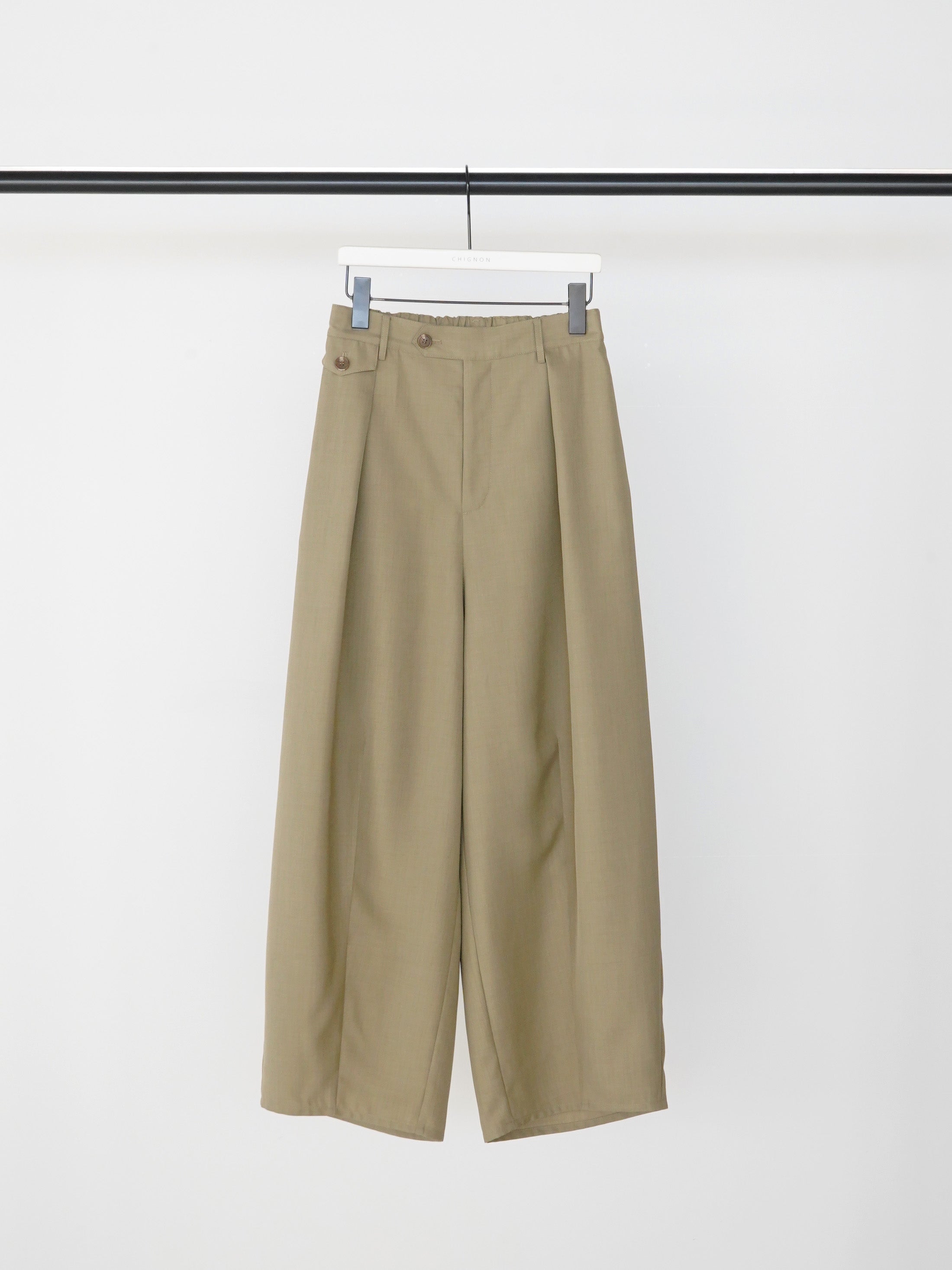 【予約販売】CHIGNON リネンライクコクーンPT 3862-337MK