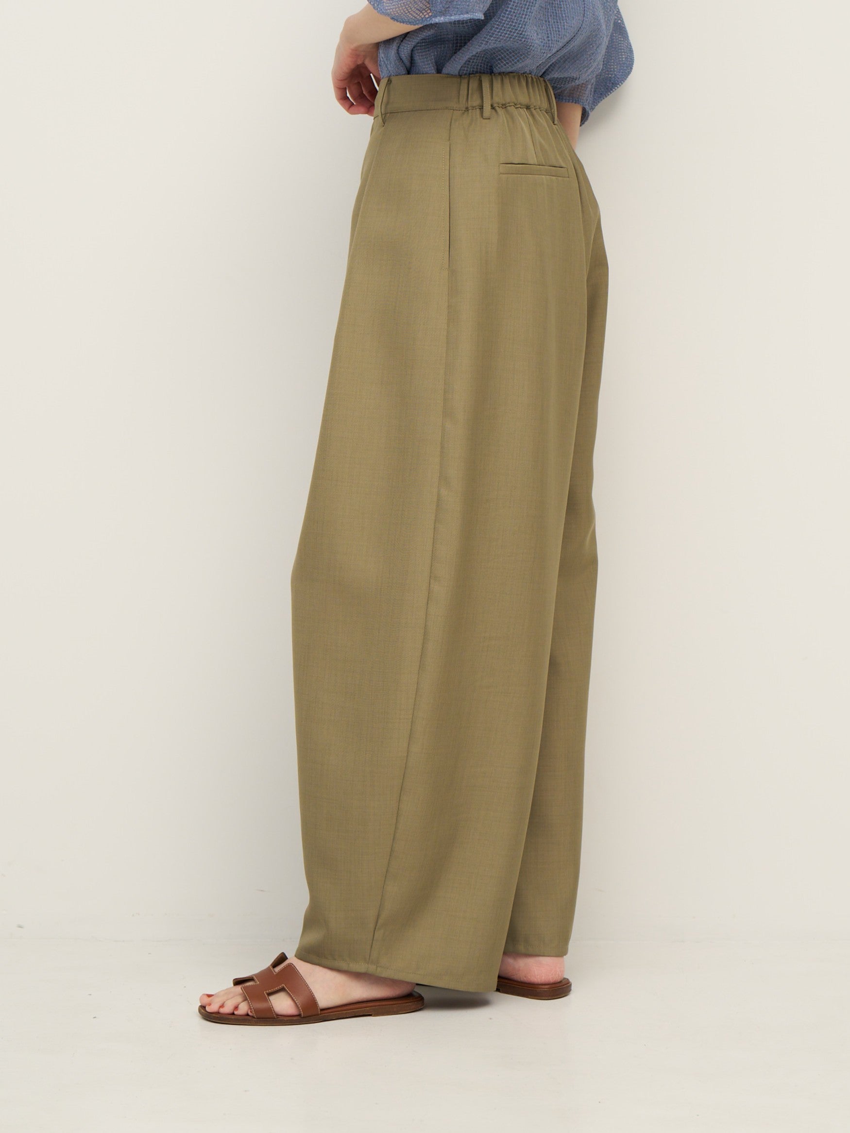 【予約販売】CHIGNON リネンライクコクーンPT 3862-337MK